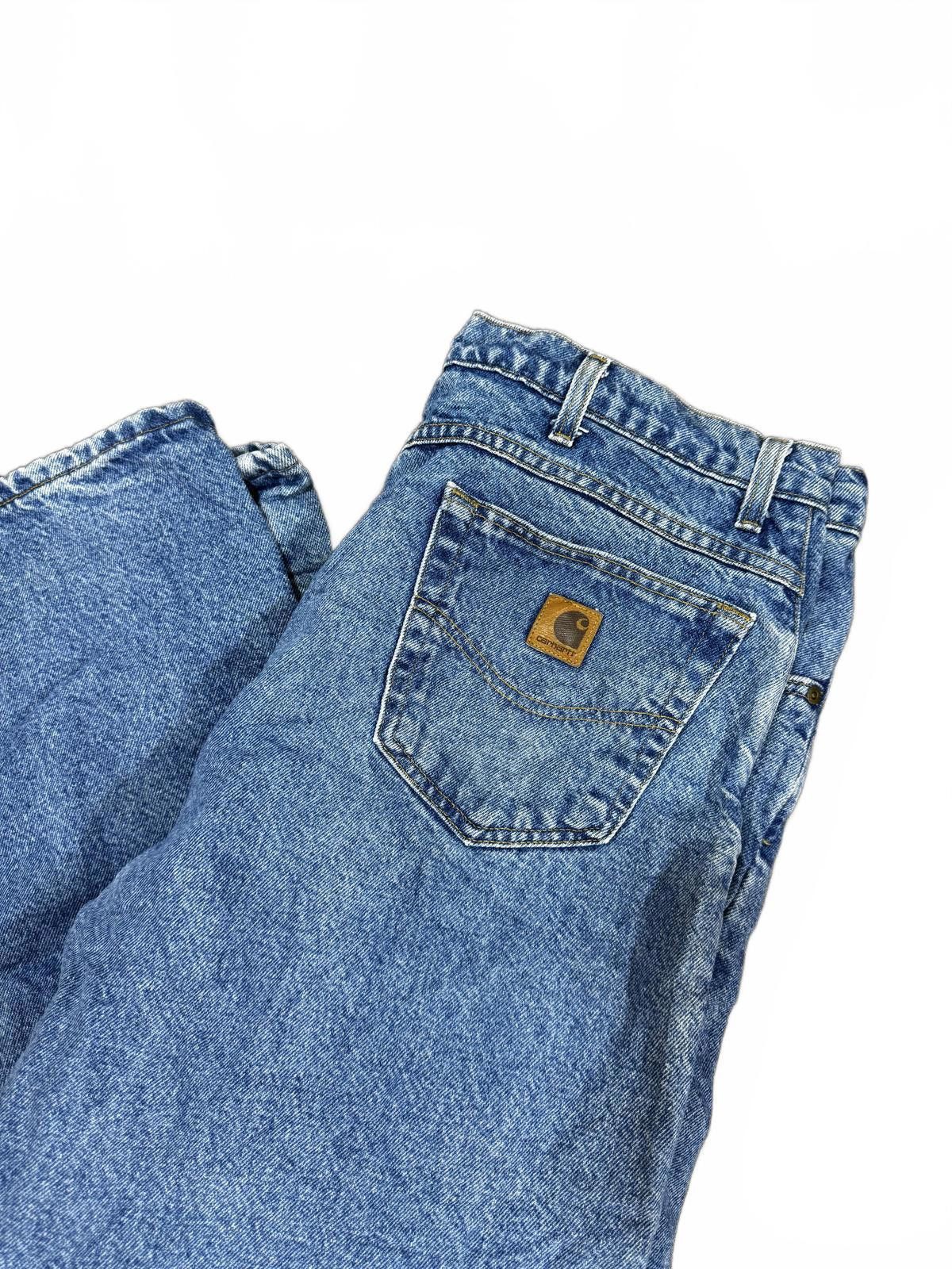 Carhartt Carhartt Men's Blue Denim Jeans 38X32 Size US 38 / EU 54 - 2 Thumbnail