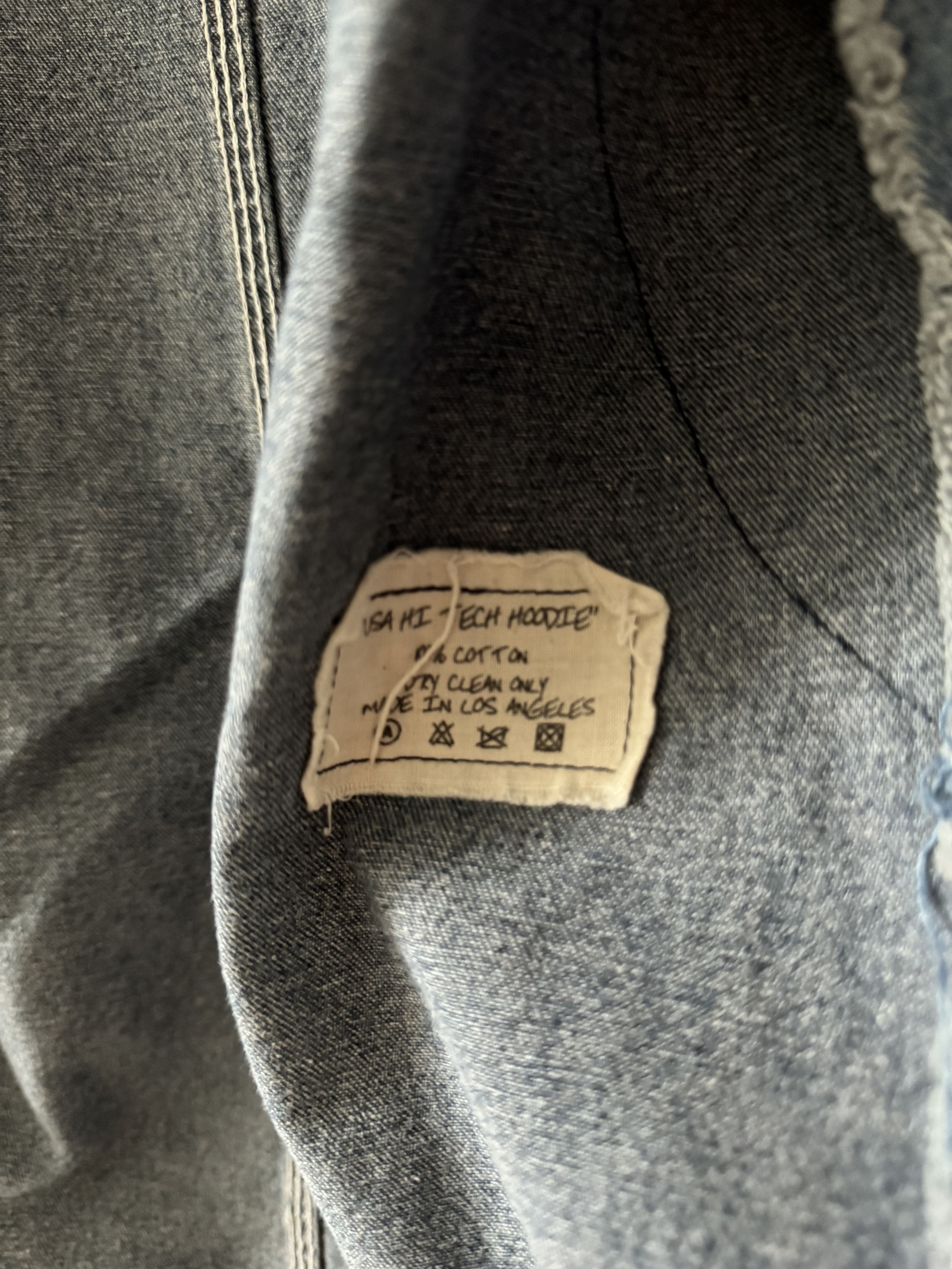 Greg Lauren FAMOUS and rare zipped Hoody as NEW** Size US L / EU 52-54 / 3 - 10 Thumbnail