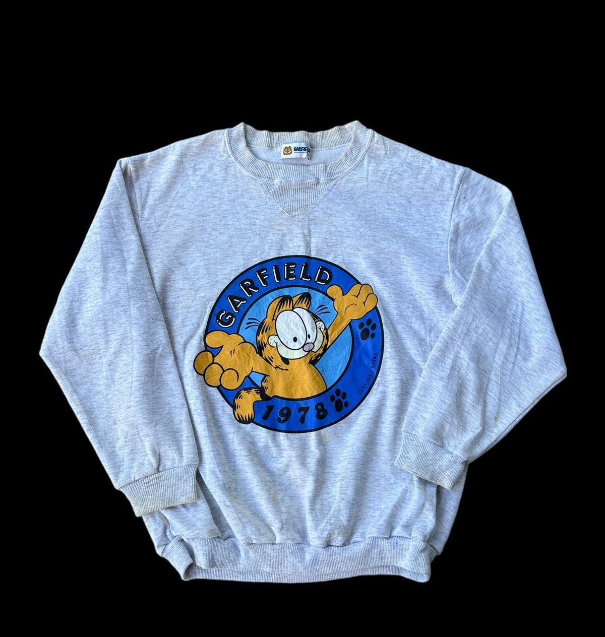Vintage Vintage 90s Garfield sweatshirt Size US L / EU 52-54 / 3 - 6 Thumbnail