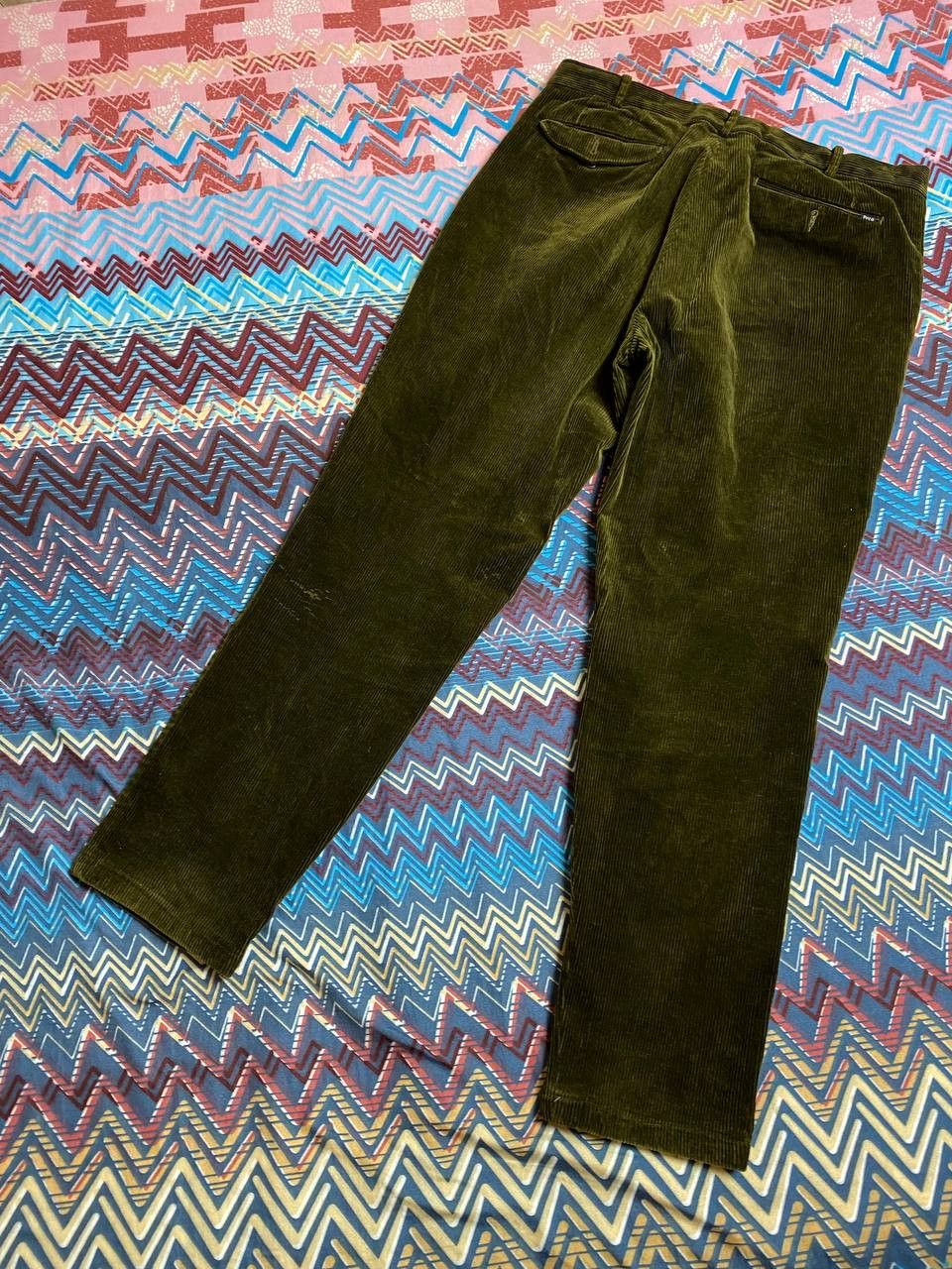 Polo Ralph Lauren × Vintage Vintage Polo Ralph Lauren Velvet Pants Y2K Corduroy Size US 34 / EU 50 - 11 Thumbnail