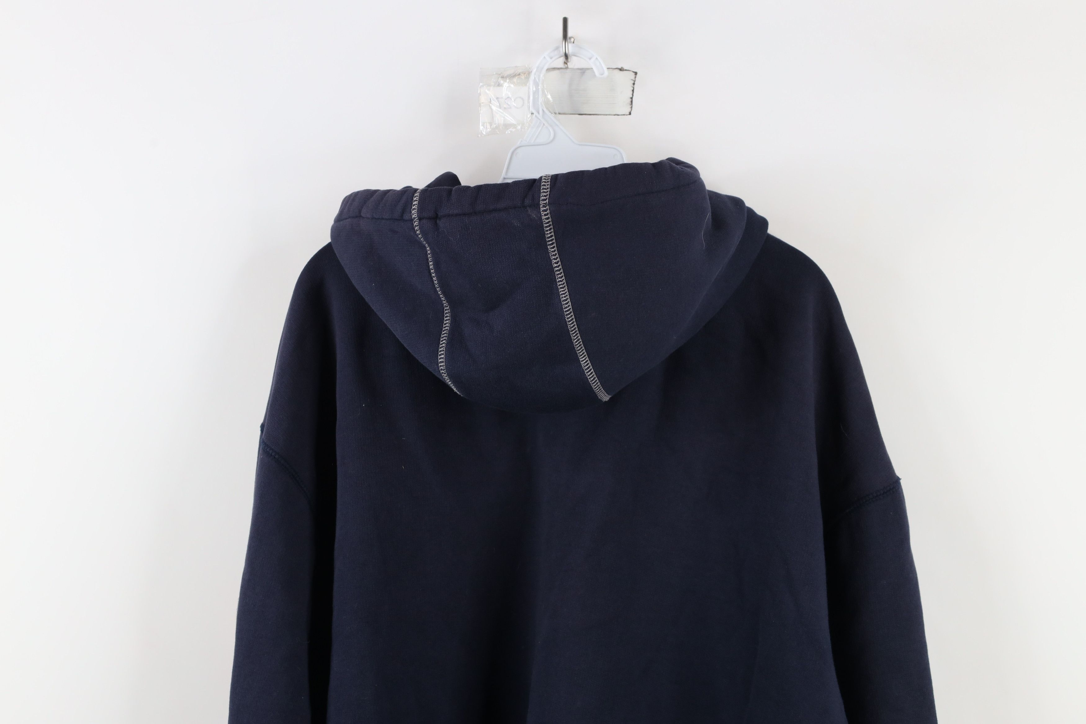 Tommy Hilfiger × Vintage Vintage Y2K Tommy Hilfiger Heavyweight Full Zip Hoodie Blue Size US XXL / EU 58 / 5 - 17 Thumbnail