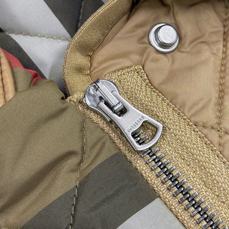 Burberry o1w1db10426 Quilted Jacket in Camel Size XL / US 12-14 / IT 48-50 - 5 Thumbnail