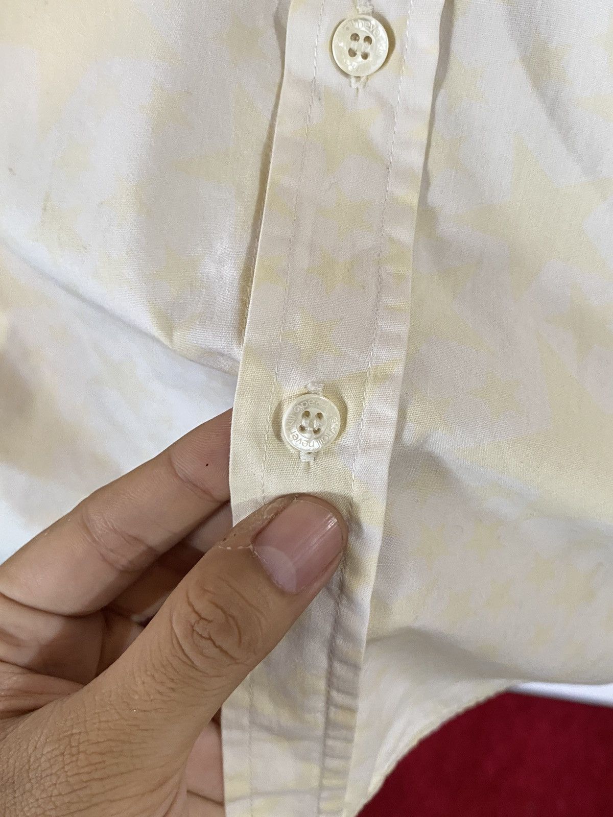 Bape 2000s Y2k Bape Star Pattern Button Up Shirt Size US M / EU 48-50 / 2 - 4 Thumbnail