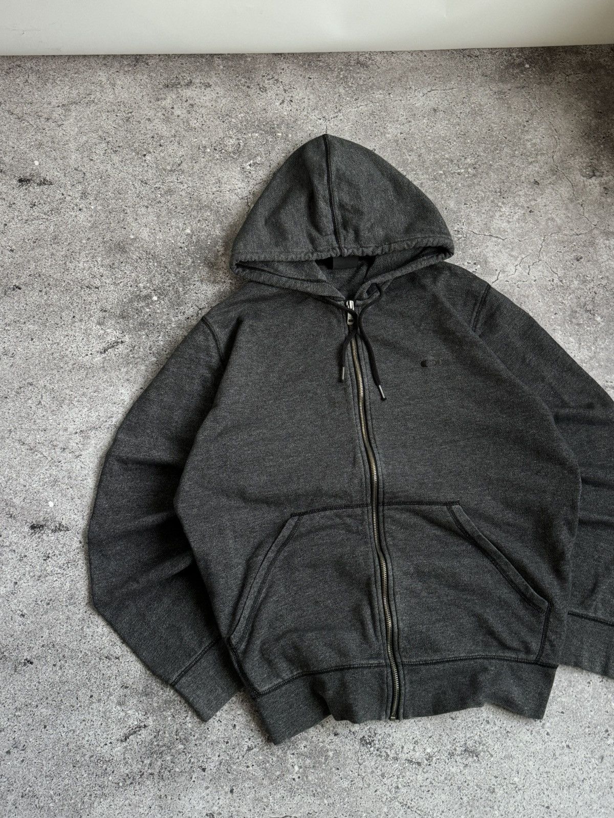Oakley × Vintage Vintage Oakley outdoor Y2K oversized zip hoodie Size US L / EU 52-54 / 3 - 7 Thumbnail