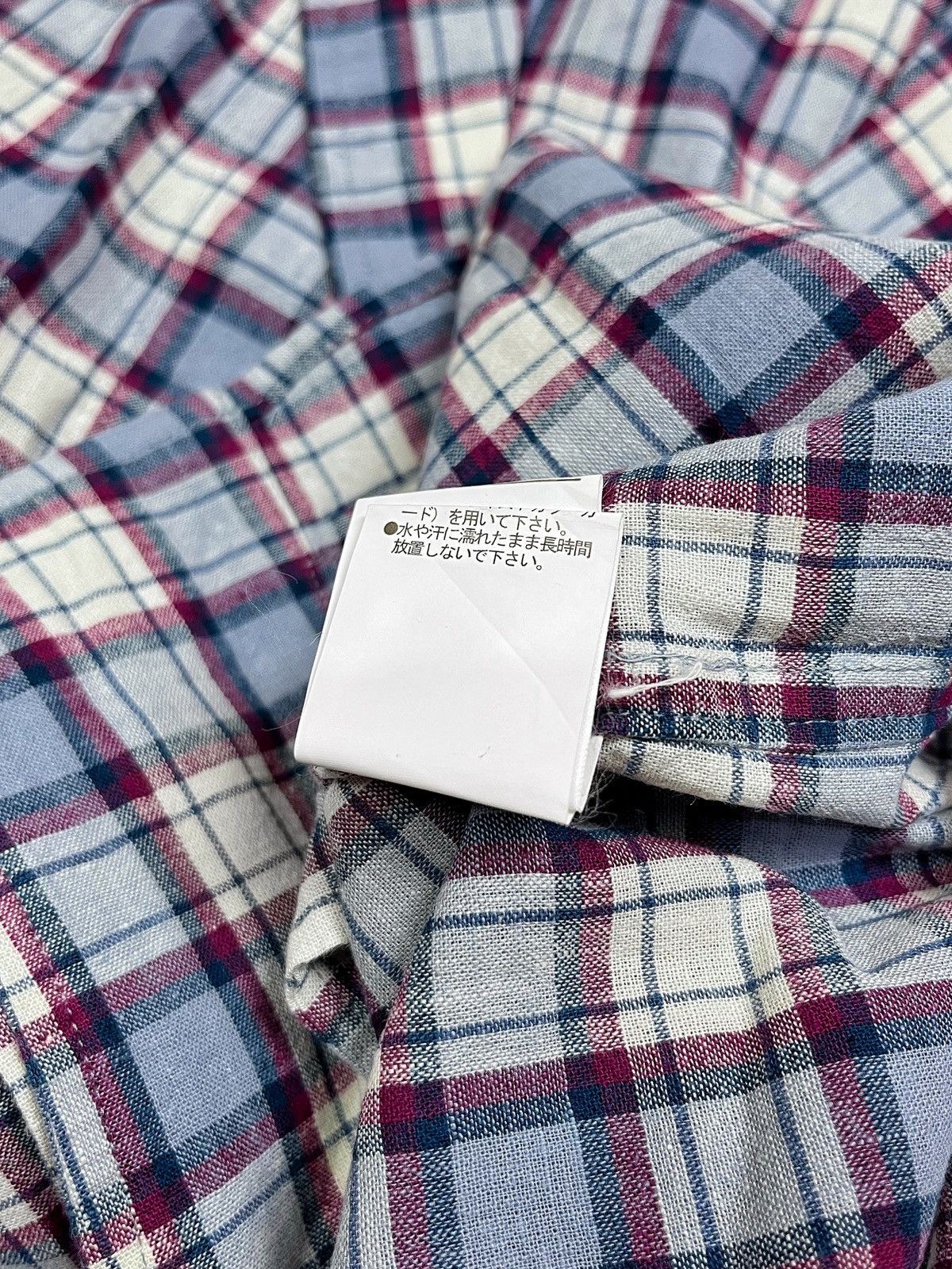 Hysteric Glamour × If Six Was Nine × Le Grande Bleu (L.G.B.) Monsieur Nicole Multipocket Semi Blazer Plaid Flannel Size M / US 6-8 / IT 42-44 - 12 Thumbnail