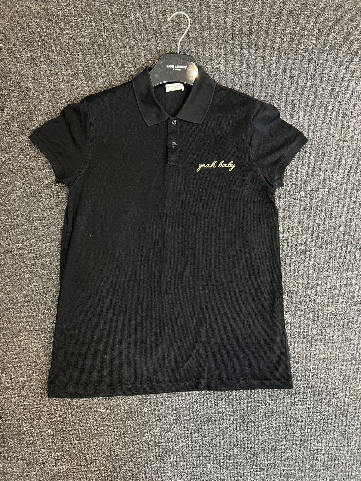 Hedi Slimane Saint Laurent Polo " Yeahbaby" Size US M / EU 48-50 / 2 - 1 Thumbnail