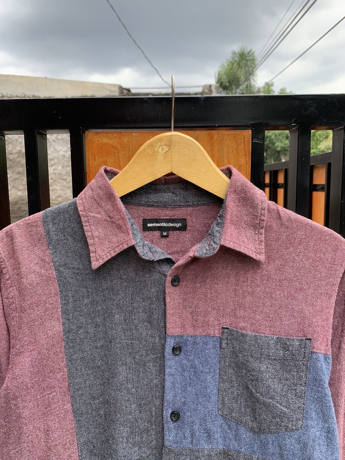Japanese Brand × semanticdesign Semantic design color block shirt 🙌🏼 Size US M / EU 48-50 / 2 - 2 Thumbnail