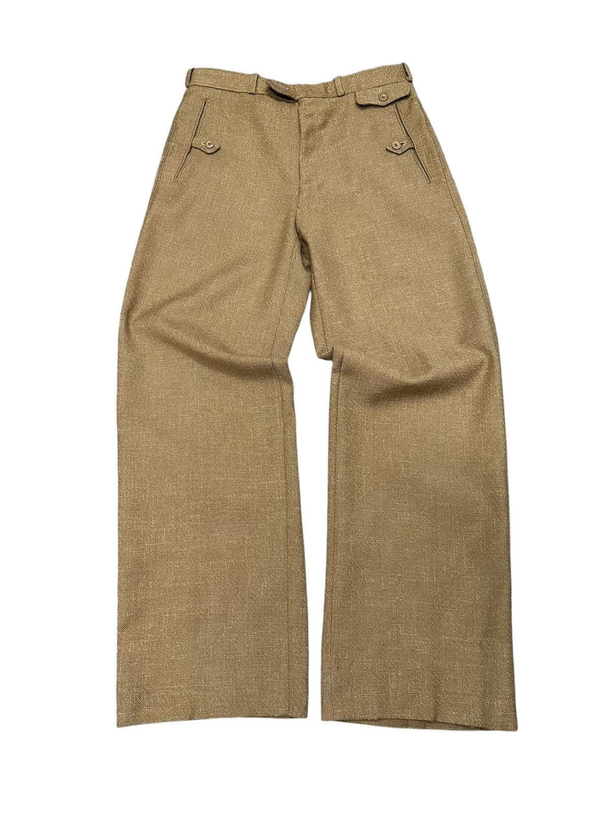 Yves Saint Laurent Vintage 90s Yves Saint Laurent Wool Pant Size US 31 - 1 Thumbnail