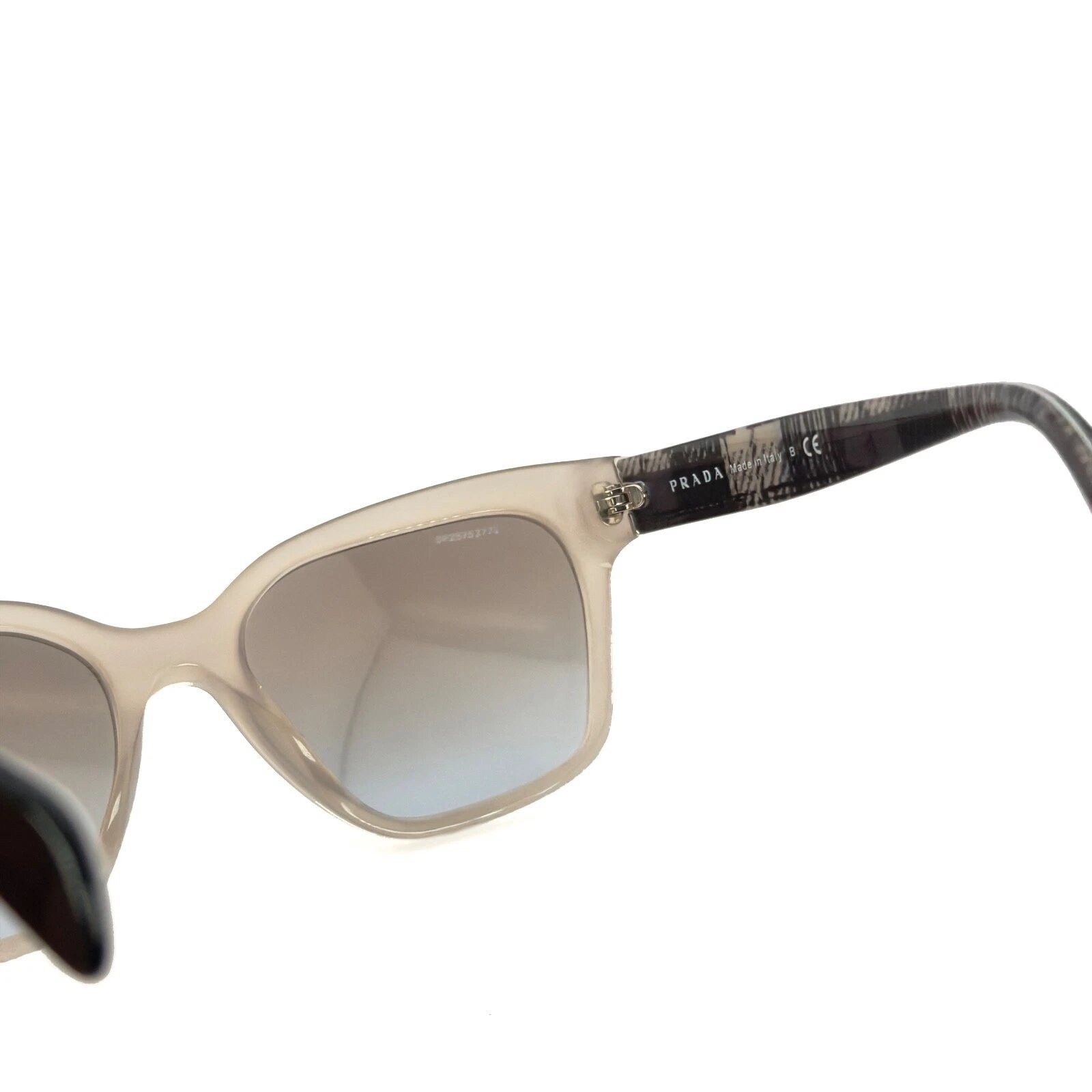 Prada PRADA 11S Heritage PR11SS Grey Black Authentic Sunglasses Size ONE SIZE - 7 Thumbnail