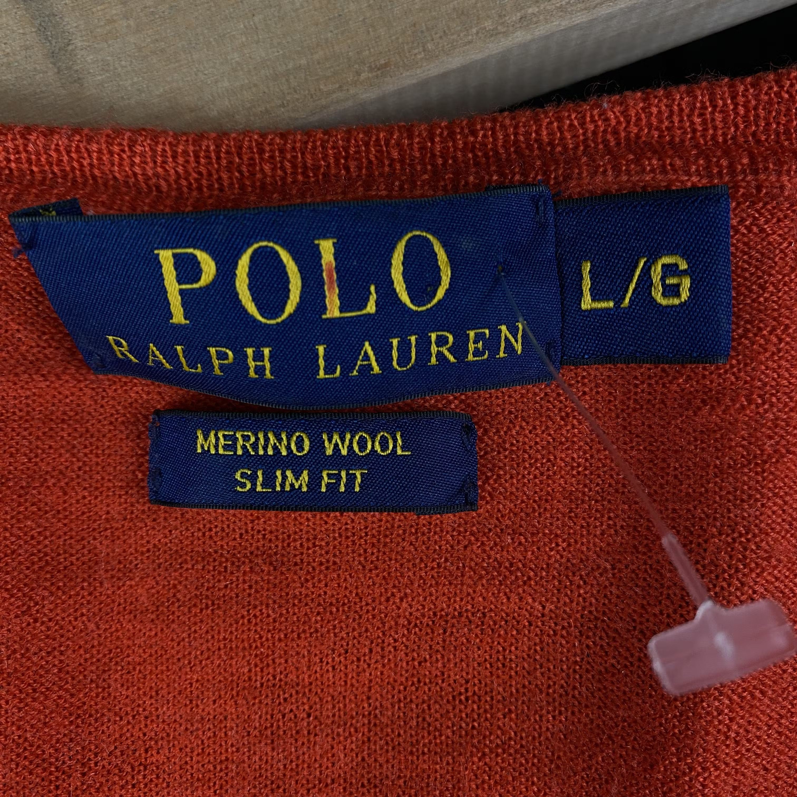 Polo Ralph Lauren × Ralph Lauren Mens Merino Wool Sweater Pullover Polo Ralph Lauren Size L Size US L / EU 52-54 / 3 - 4 Thumbnail