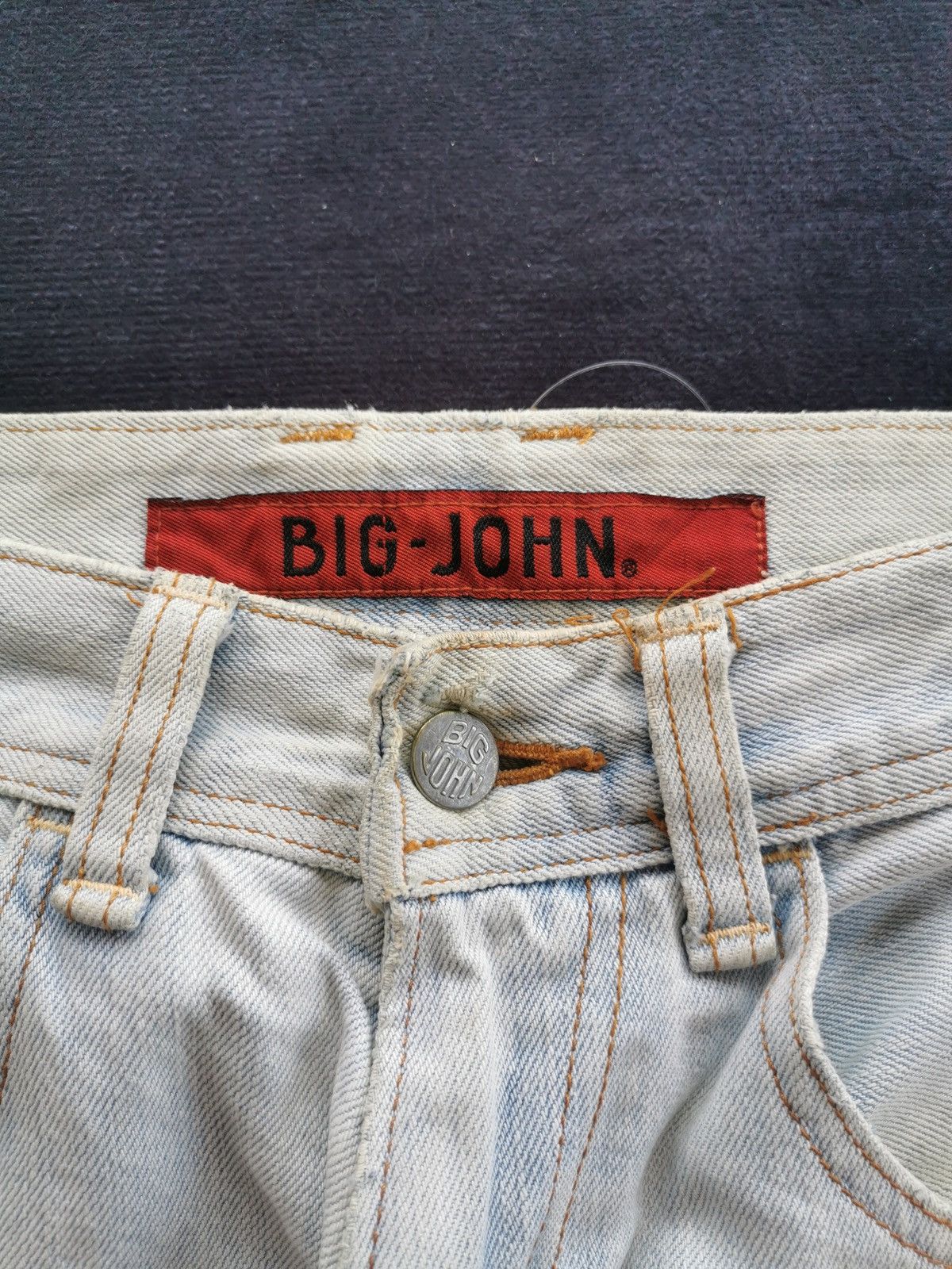 Big John Baggy Carpenter Distressed Big John Jeans Size US 28 / EU 44 - 4 Thumbnail