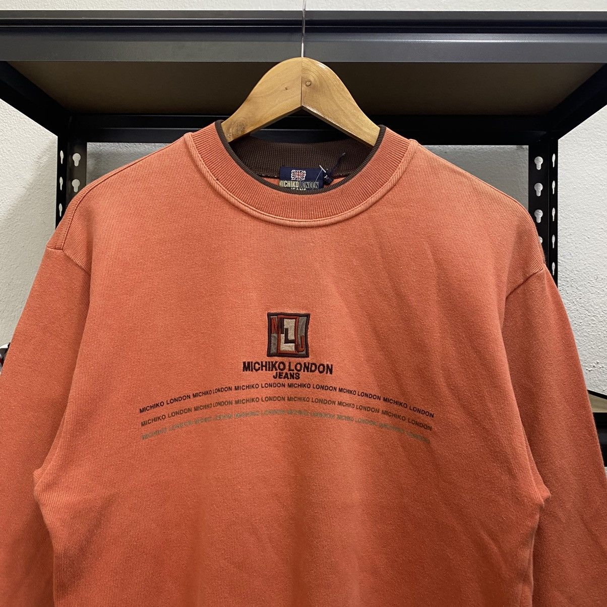 Designer × Michiko Koshino London × Vintage Vintage Michiko London Jeans Sweatshirt Embroidery Size US M / EU 48-50 / 2 - 2 Thumbnail