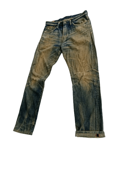Edwin Edwin Selvedge Distressed Jeans Made in Japan Size US 32 / EU 48 - 5 Thumbnail