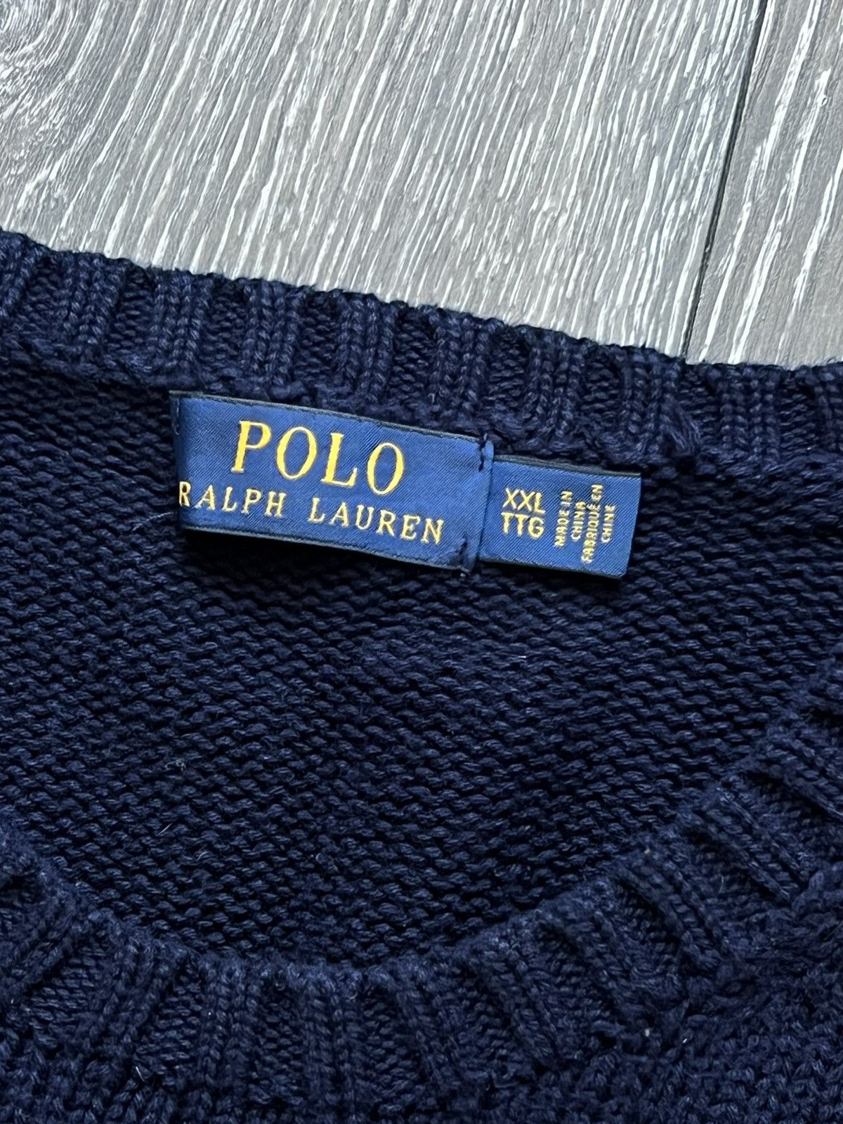 Polo Ralph Lauren Polo Ralph Lauren Sweater Men's Size XXL Cotton Blue Size US XXL / EU 58 / 5 - 4 Thumbnail