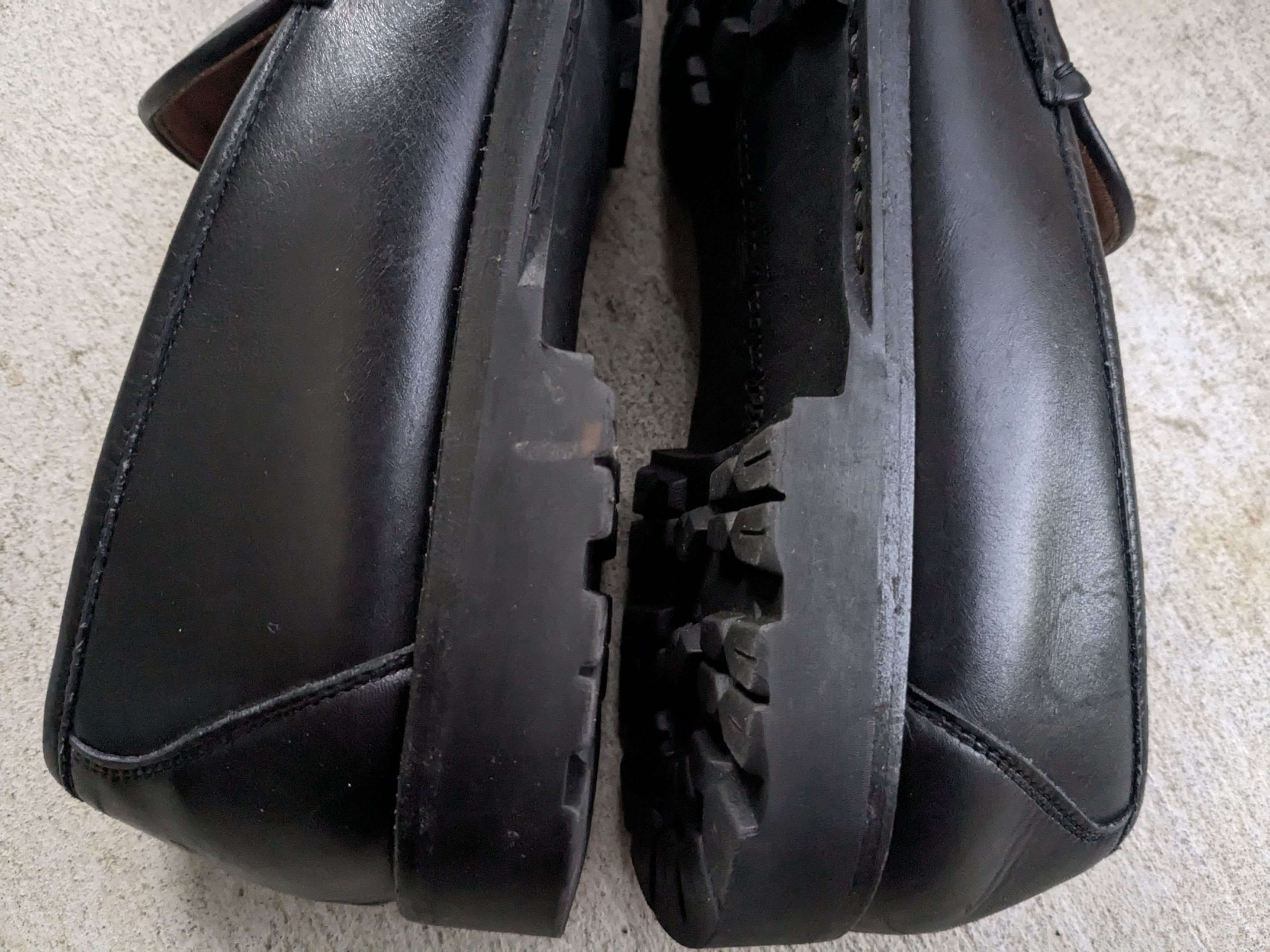 Salvatore Ferragamo Salvatore Ferragamo Loafers Black Leather 10.5 Size US 10.5 / EU 43-44 - 9 Thumbnail