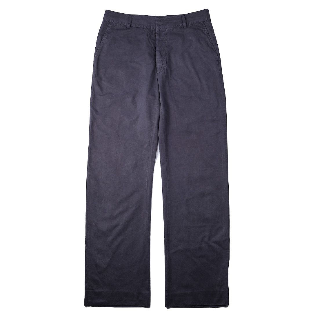 image of Maison Margiela Martin Margiela S/s2001 (10) Navy Chino Trousers, Men's (Size 34)