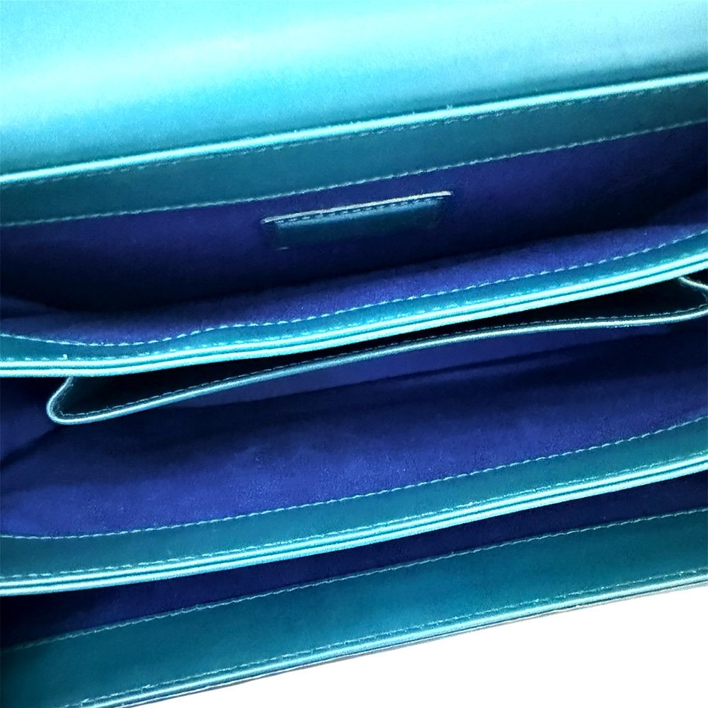 Bvlgari BVLGARI Green Leather Shoulder and Crossbody Bag Size ONE SIZE - 3 Thumbnail