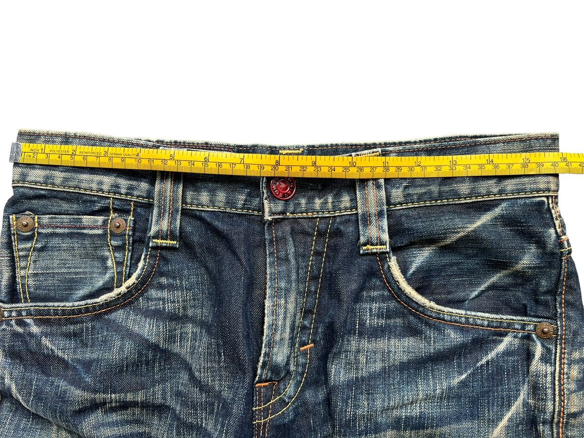 Edwin Vintage Edwin 503 Faded Distressed Rusty Denim Jeans 32x29 Size US 32 / EU 48 - 11 Thumbnail