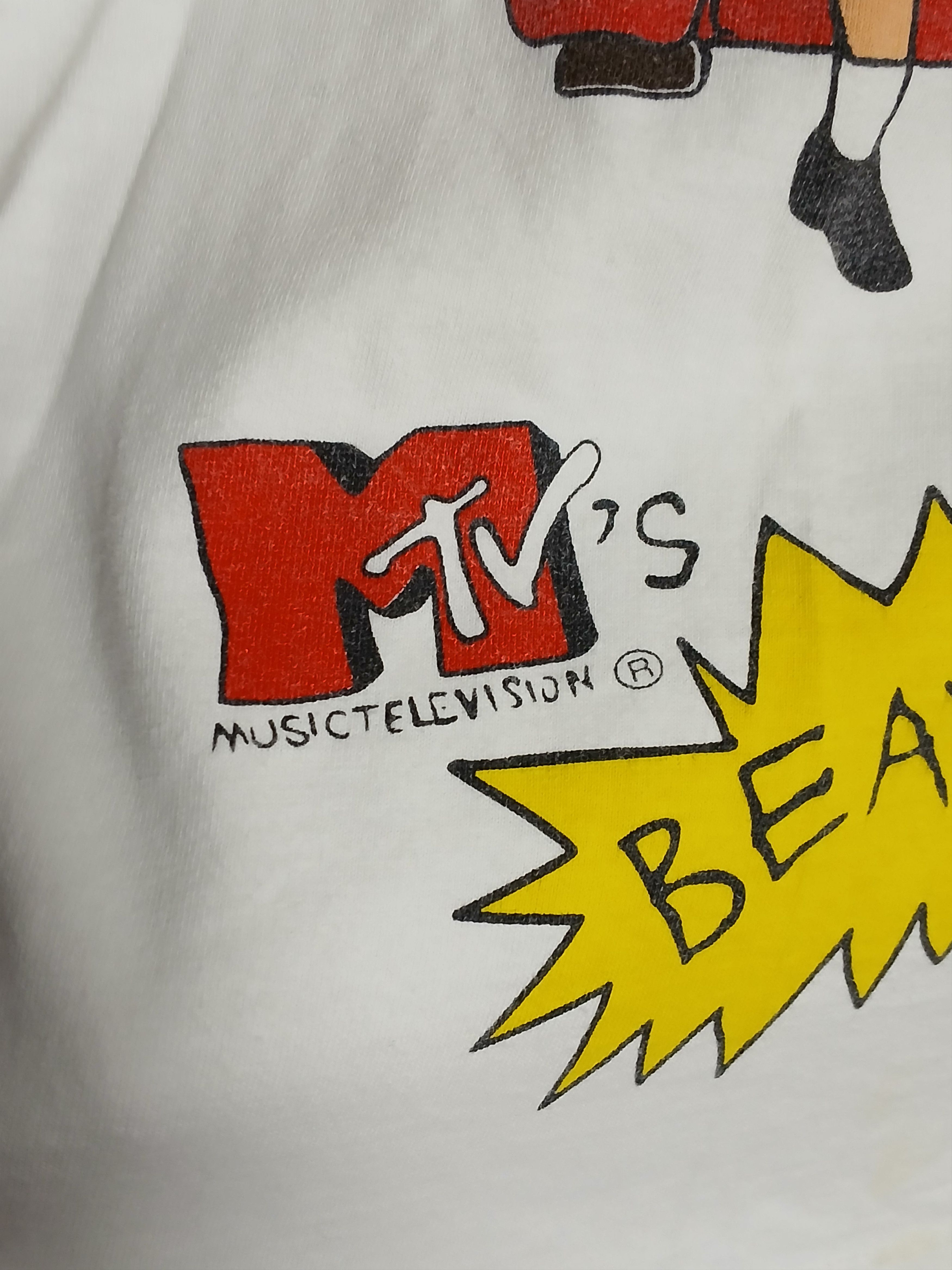 Mtv × Vintage Vintage 1994 MTV Beavis And Butt-Head Single Stitch T-Shirt Size US L / EU 52-54 / 3 - 5 Thumbnail