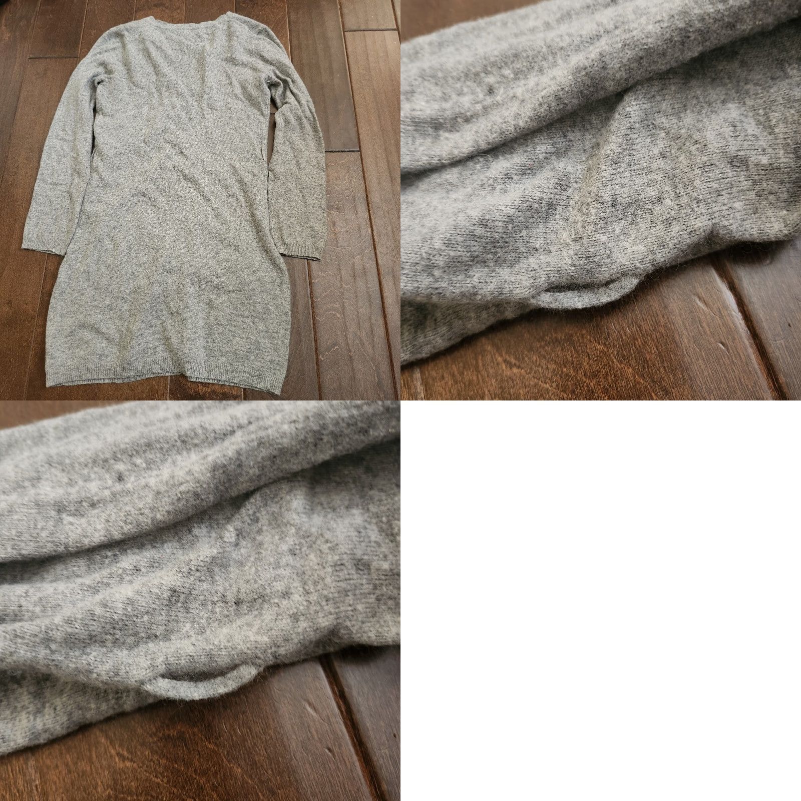 Bcbgmaxazria BCBGMAXAZRIA Cardigan Hoodie Sweater Womens Beige Long Sleeve S Pocket Logo All Seasons Modern Designer Classic Size S / US 4 / IT 40 - 10 Thumbnail