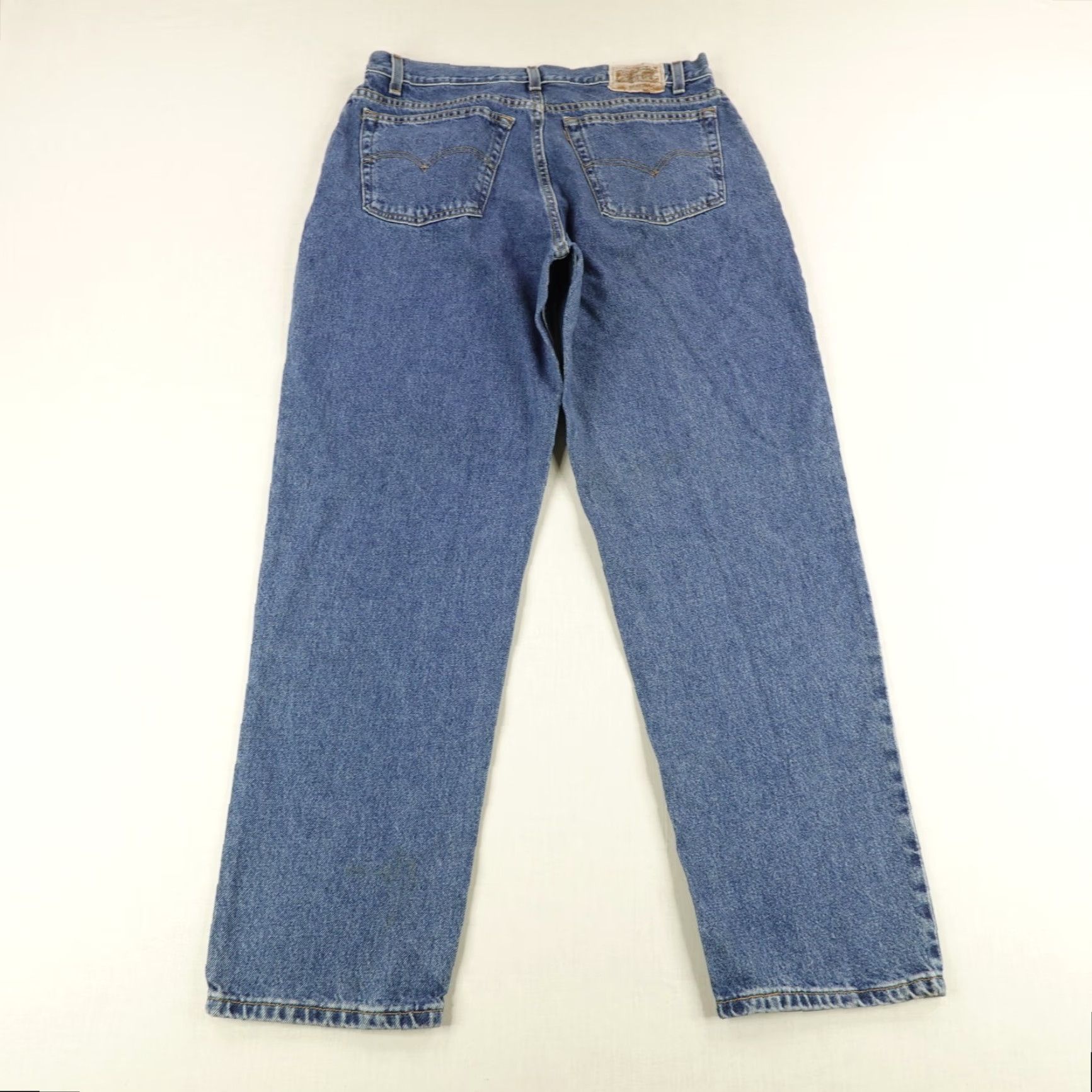 Levi's VINTAGE Levi's Jeans Mens 38x32 Blue Denim 545 Loose Fit Relaxed Y2KBrown Tab 545 Levi's 500 Series Mens Jeans Size US 35 - 4 Thumbnail
