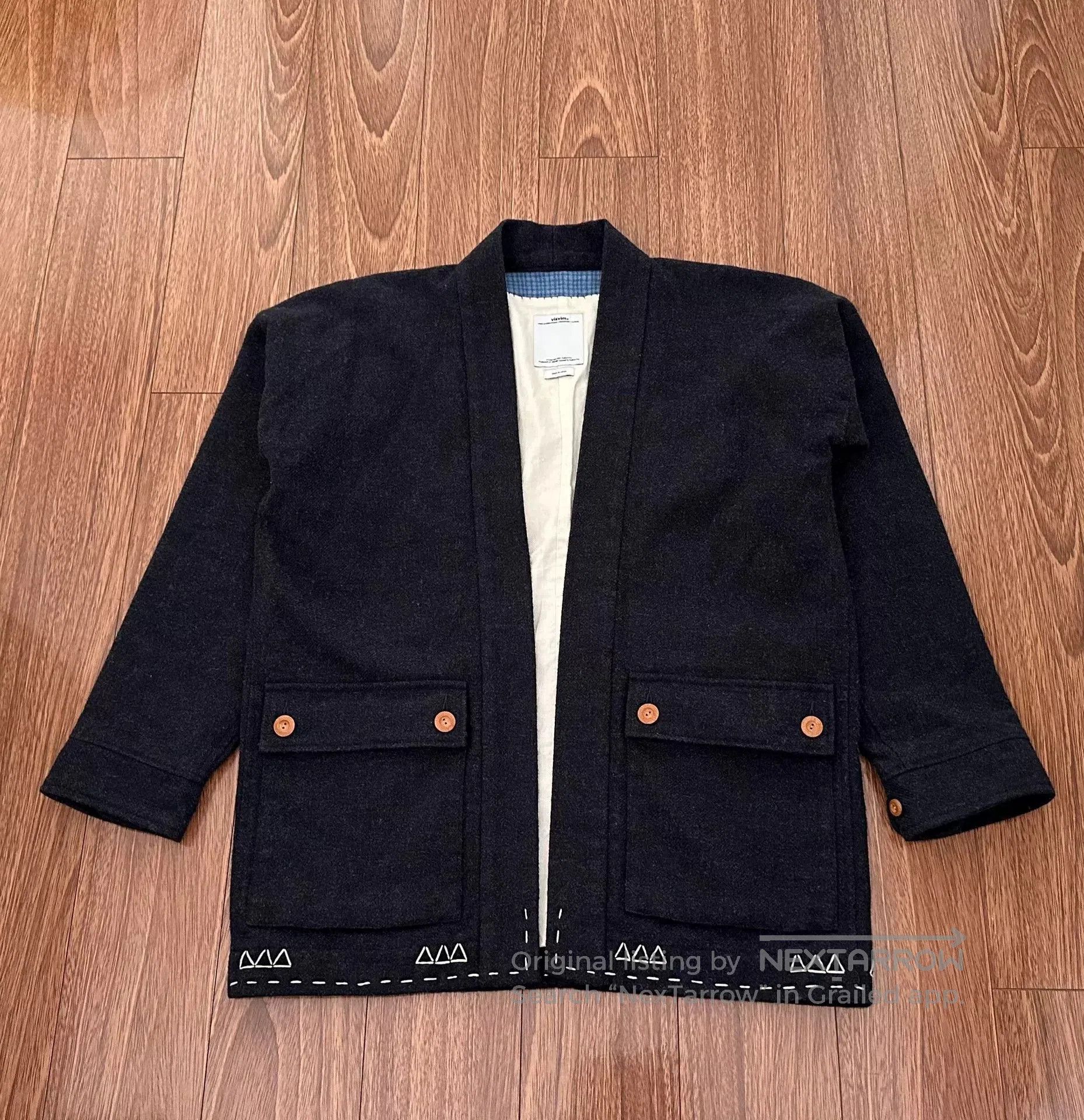 Visvim visvim sanjuro jacket in military twill. Size US M / EU 48-50 / 2 - 1 Thumbnail