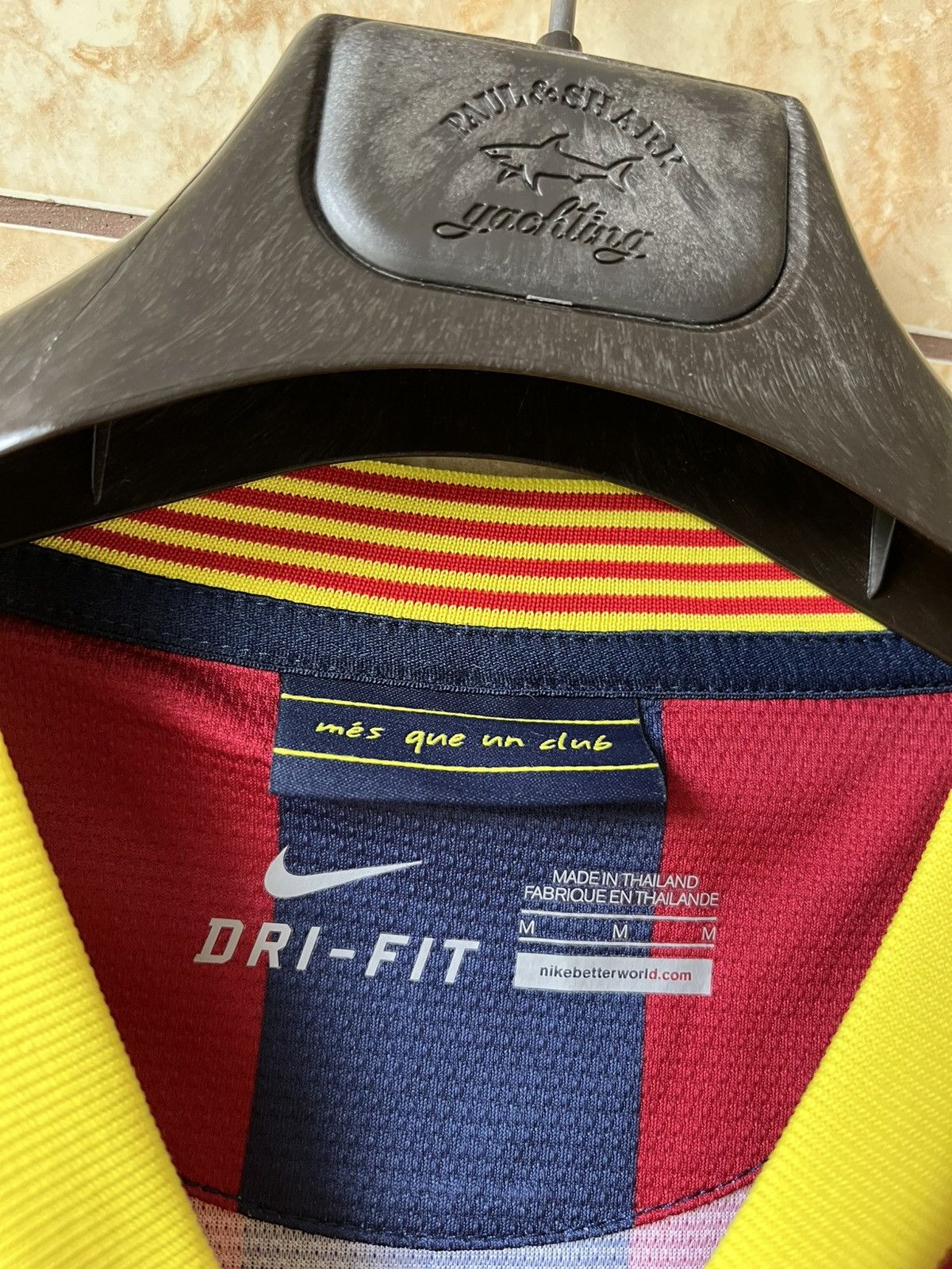Nike Nike Barcelona 2013/2014 long sleeve soccer jersey Size US M / EU 48-50 / 2 - 7 Thumbnail