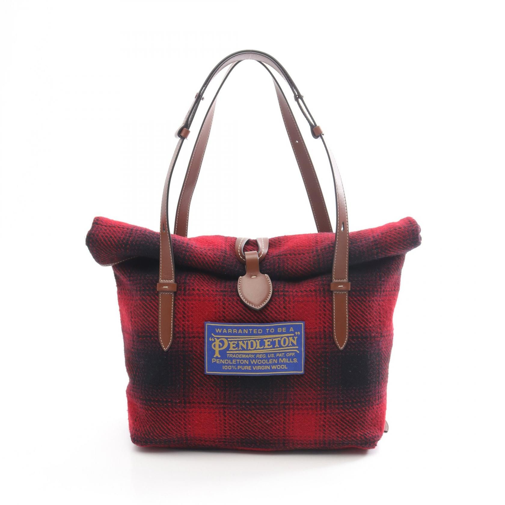 Maison Margiela Maison Margiela Maison Margiela Paper M Wool Leather Shoulder Bag Textile Shoulder Bag DUTY FREE for USA Size ONE SIZE - 1 Thumbnail