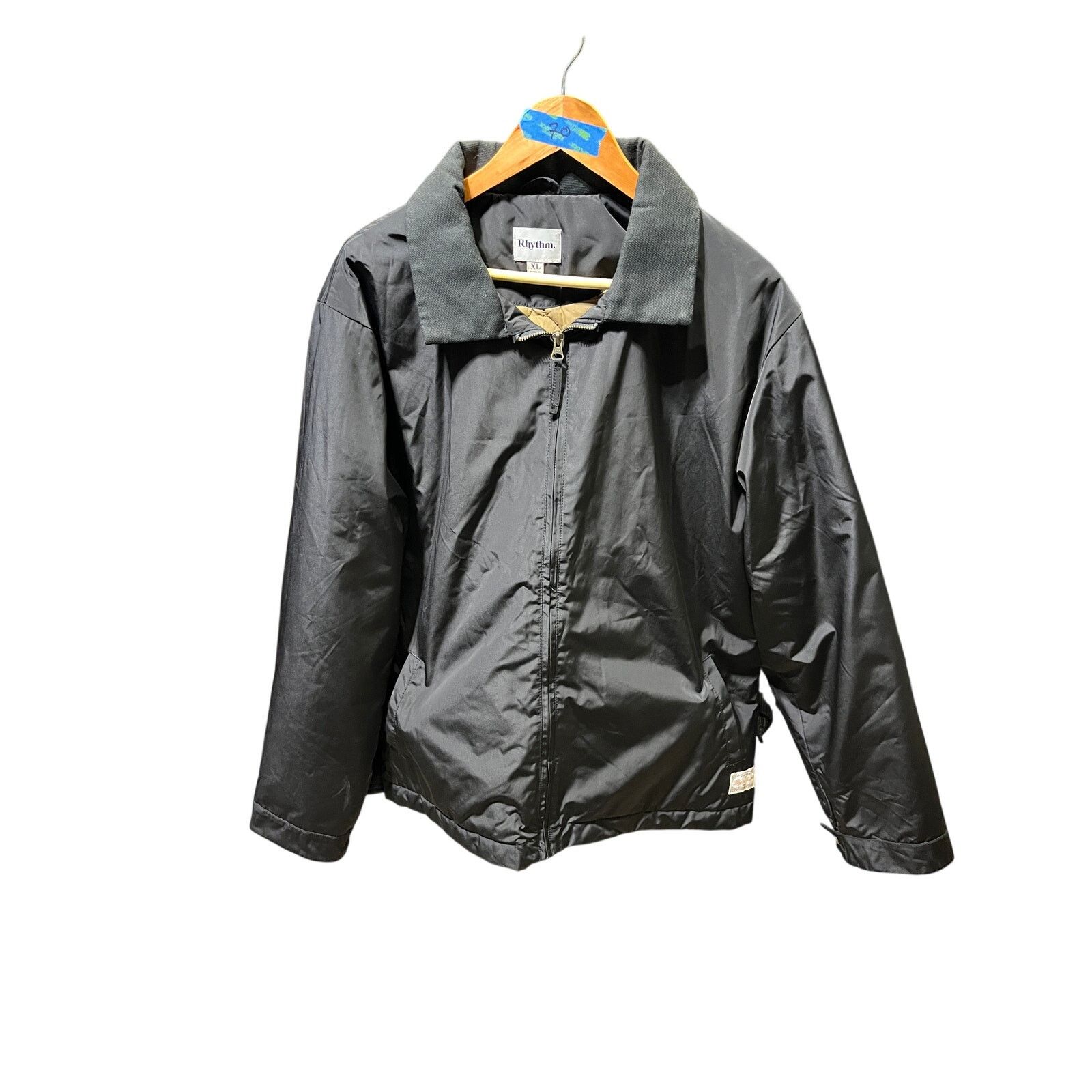 Rhythm Rhythm Black Jacket - Stylish Outerwear for Any Occasion! Size US XL / EU 56 / 4 - 1 Thumbnail