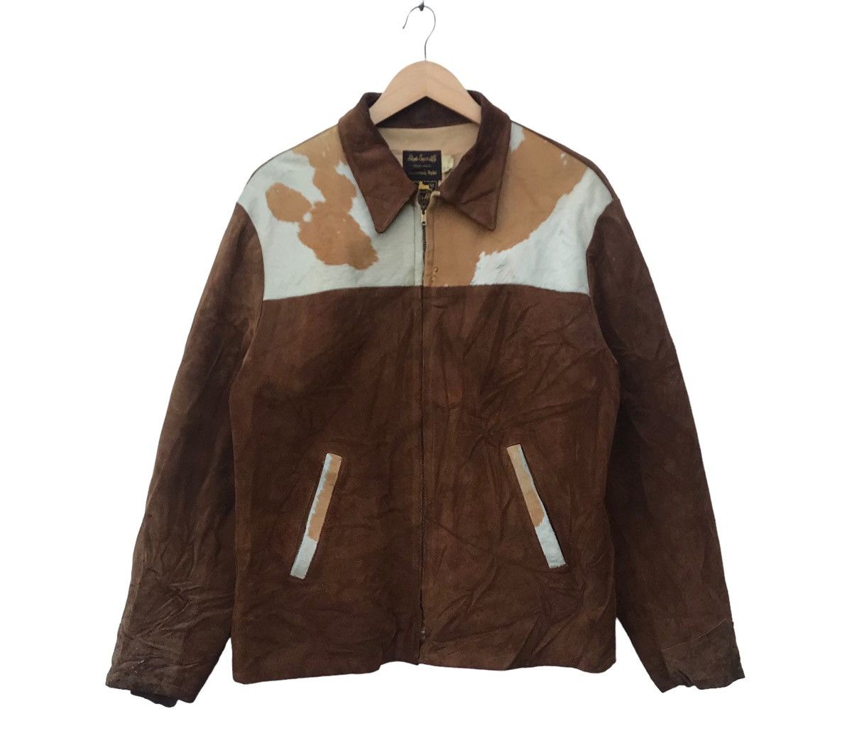 Toyo Enterprises Style Eyes Toyo Enterprises Suede Leather Jacket Size US M / EU 48-50 / 2 - 1 Thumbnail