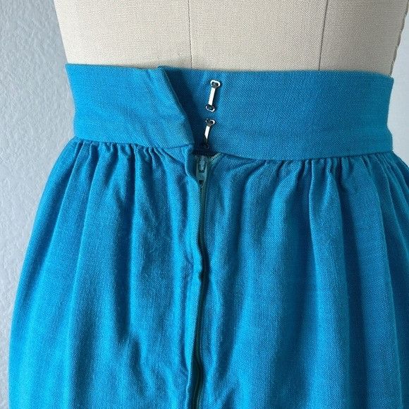 Vintage Alfred Shaheen VTG Printed Hawaiian Maxi Dogwood Cherry Blos Size 26" / US 2 / IT 38 - 5 Thumbnail