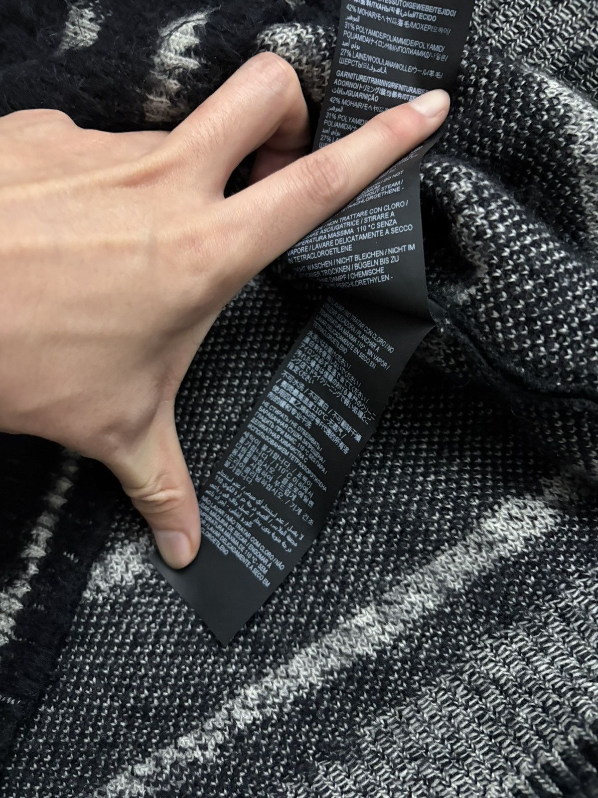 Saint Laurent Paris HEART THROB STRIPED SWEATER Size US M / EU 48-50 / 2 - 4 Thumbnail