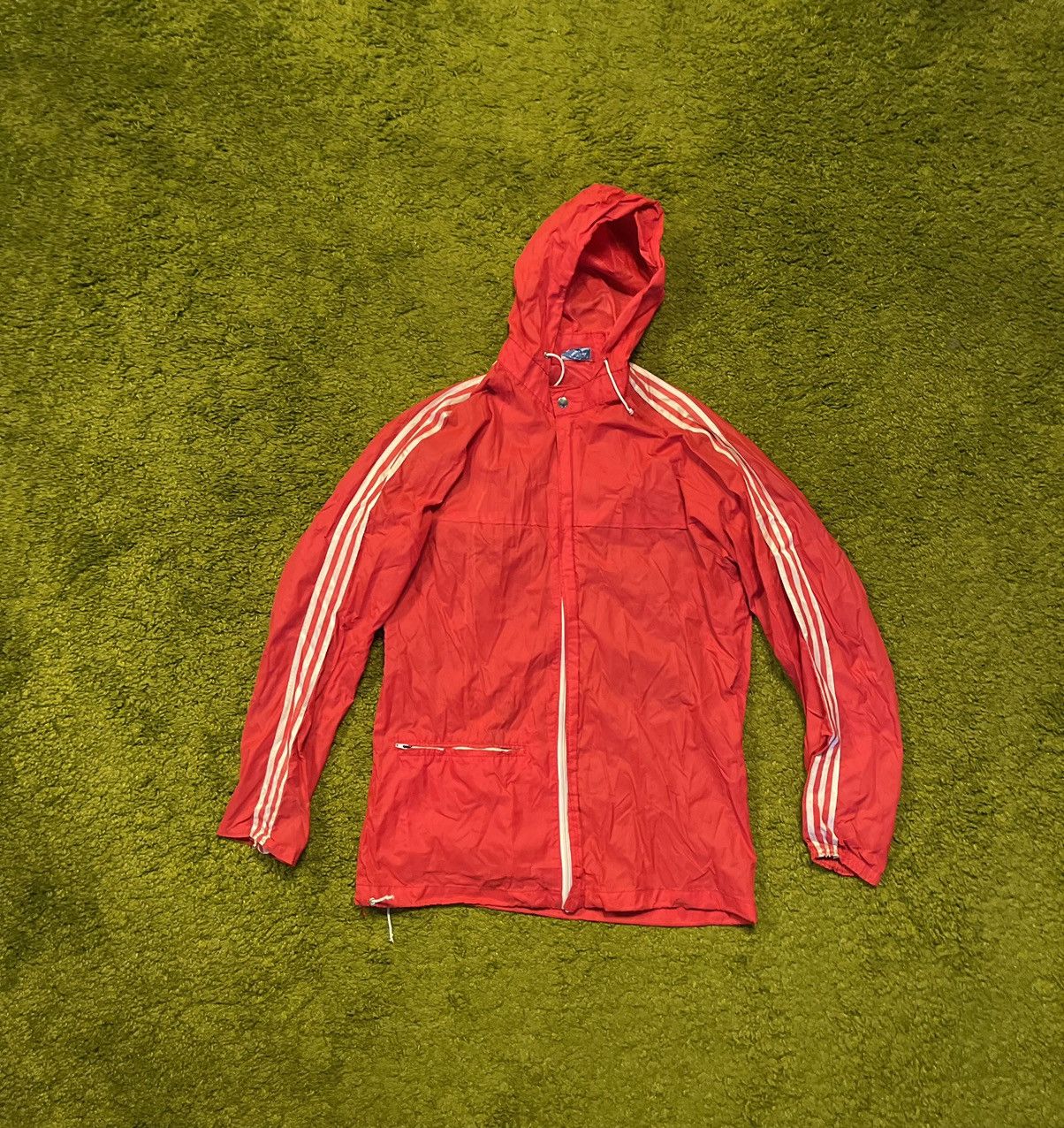 Adidas Adidas 1980s vintage light nylon jacket made in France Size US M / EU 48-50 / 2 - 1 Thumbnail