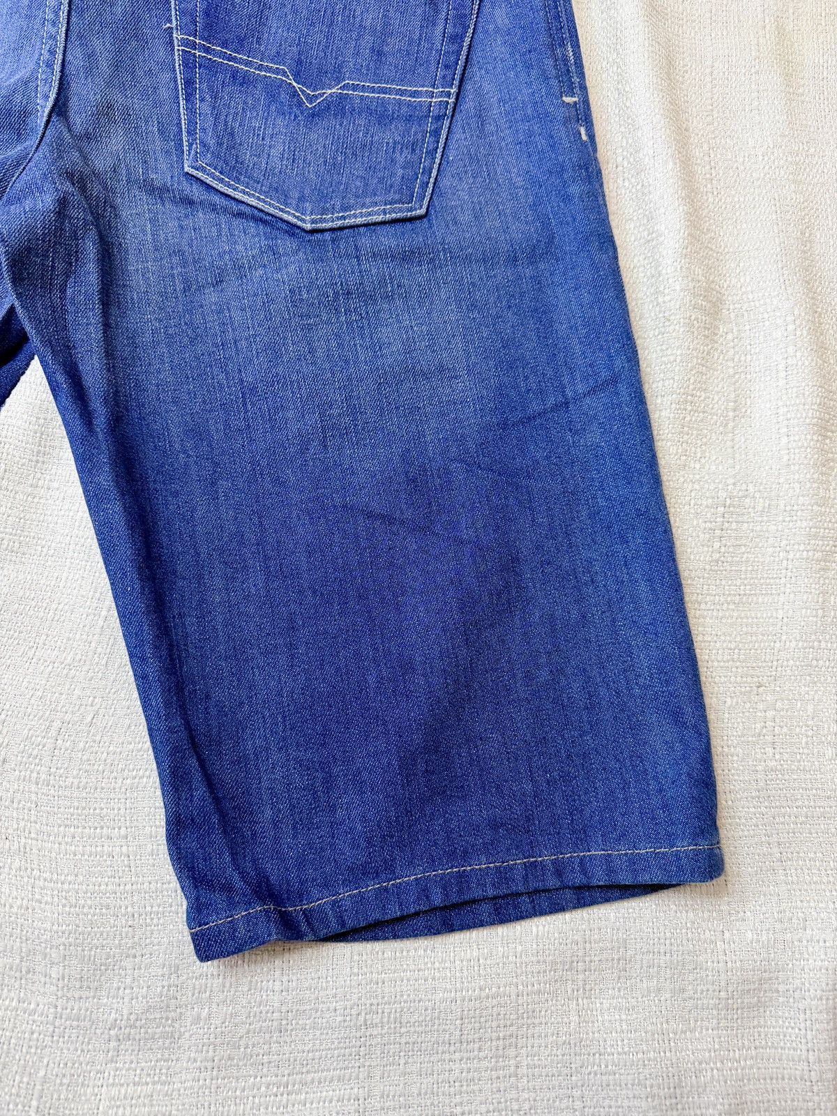 Diesel Diesel Kroshort Short Denim Pants Mens 34 Indigo Blue Size US 34 / EU 50 - 18 Thumbnail