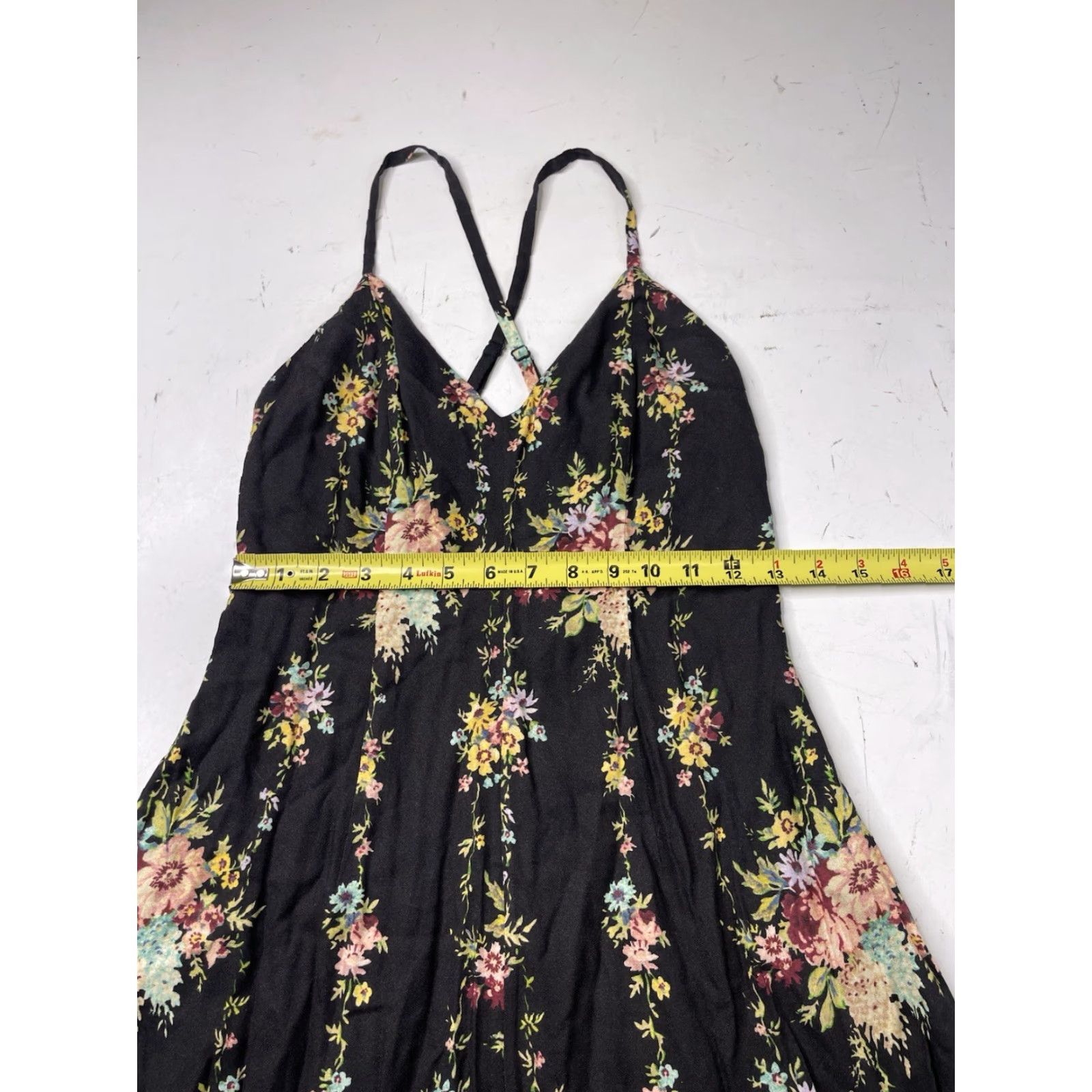 Alice + Olivia Alice + Olivia Slip Dress Womens 2 Floral Multicolor V-Neck Zip Zipper Short Dress Size XS / US 0-2 / IT 36-38 - 5 Thumbnail
