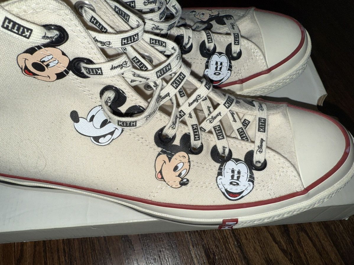 Converse × Disney × Kith Kith X Disney Mickey Mouse Converse 70 High Top Size 10.5 Size US 10.5 / EU 43-44 - 9 Thumbnail