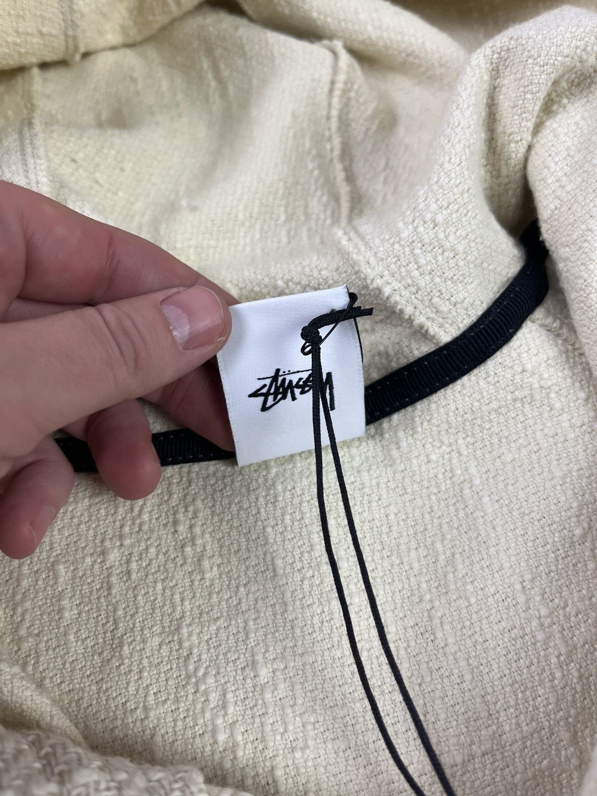 Nike × Stussy Nike x Stussy NRG Pullover Hoodie Natural SS22 Fossil Unisex Size US S / EU 44-46 / 1 - 6 Thumbnail
