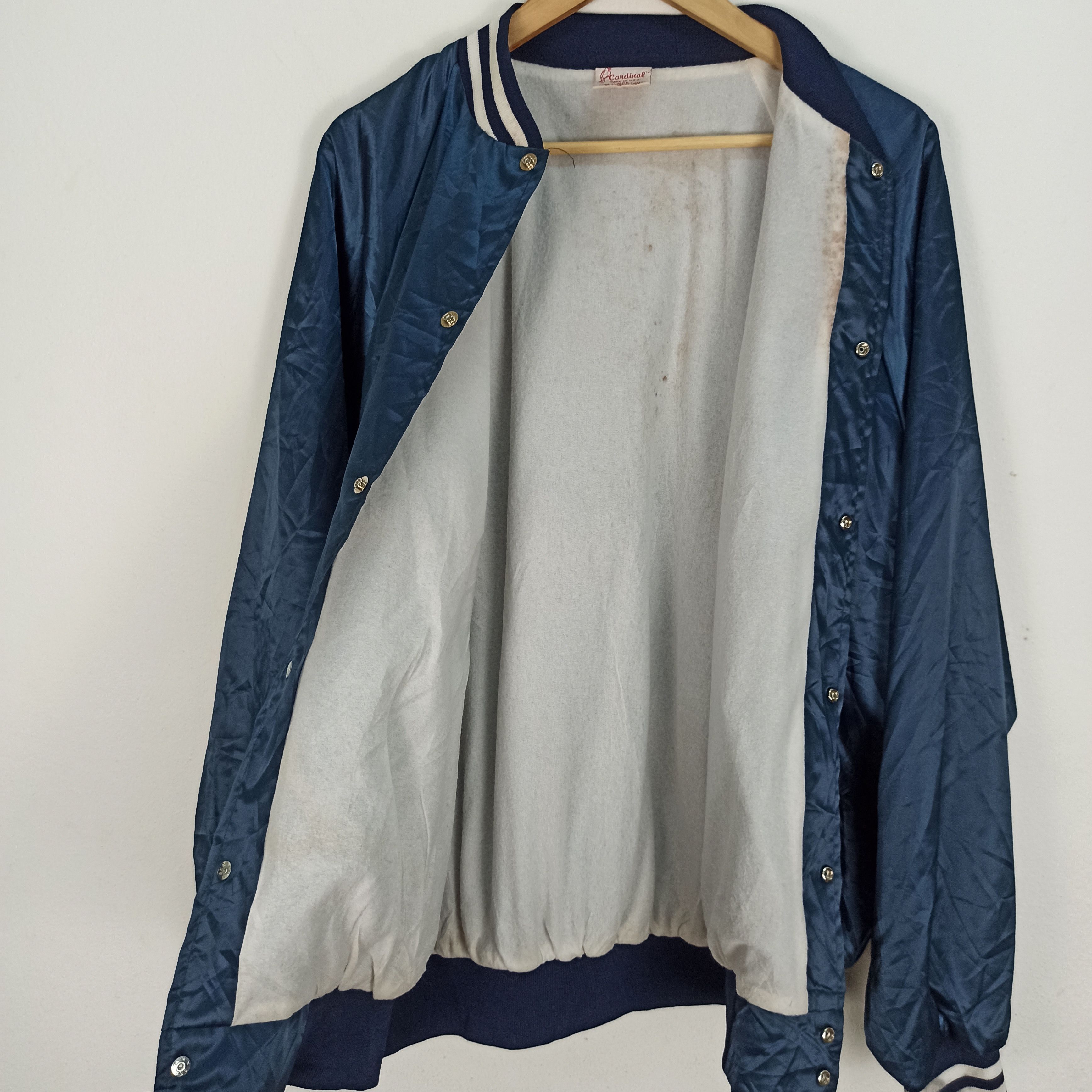 Vintage Vintage BUD BOYZ SOFTBALL Nylon Bomber Jacket Size US XL / EU 56 / 4 - 10 Thumbnail