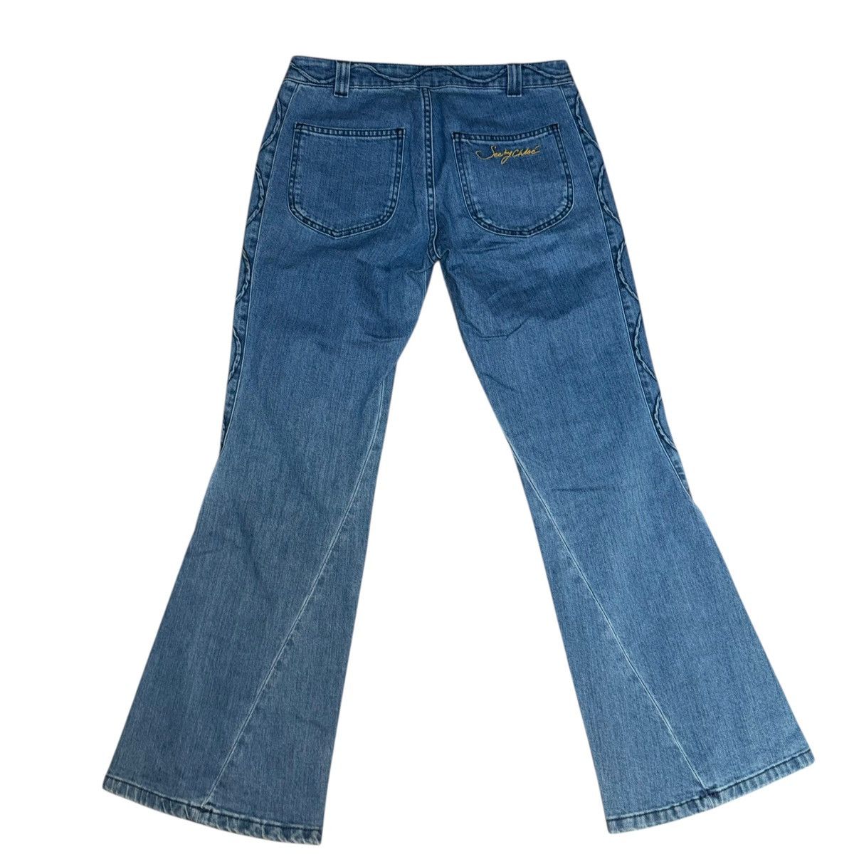 See by Chloe See by Chloe rope detail flare leg jeans Size 25" / US 0 / IT 36 - 3 Thumbnail