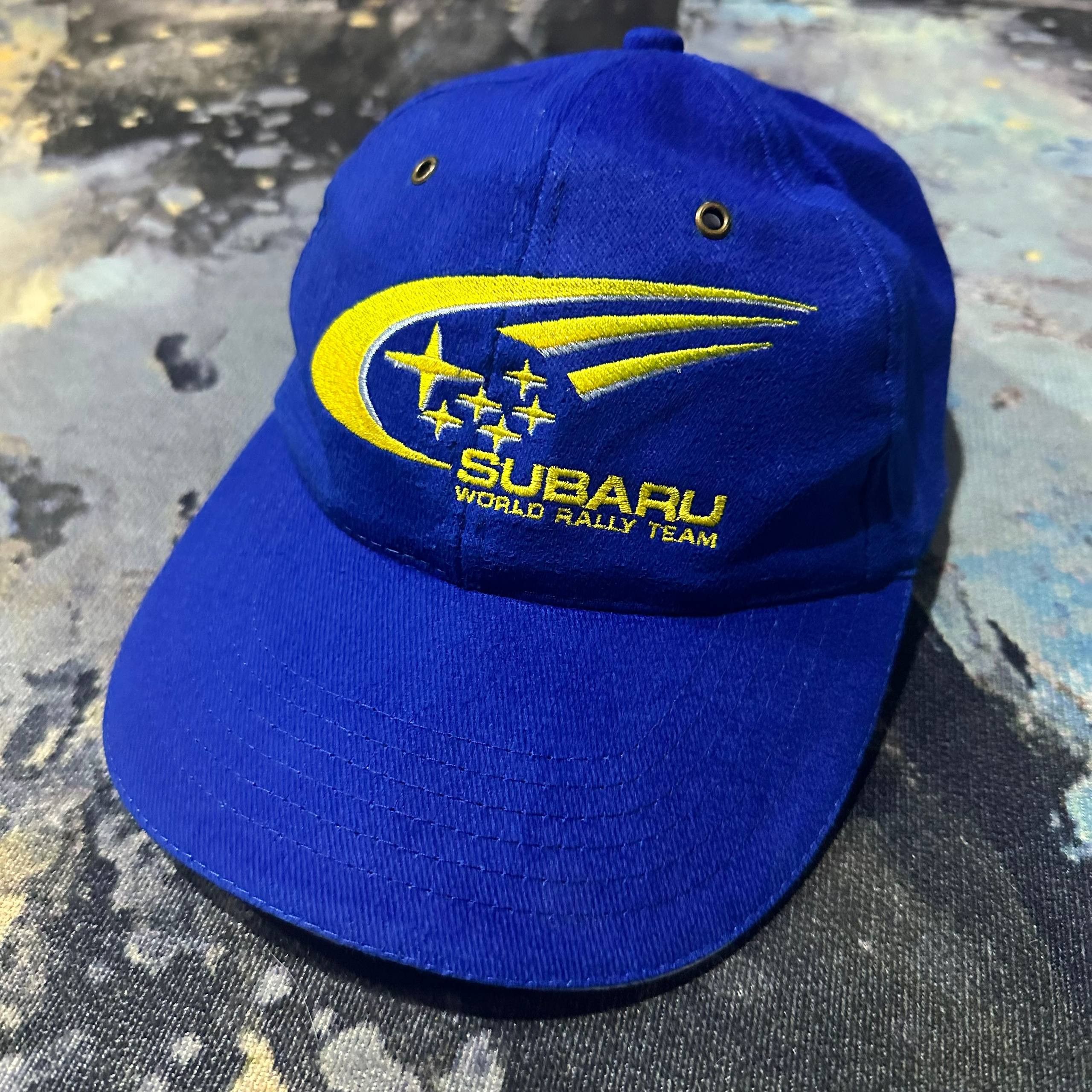Vintage Vintage Subaru Racing World Rally Team Hat Size ONE SIZE - 1 Thumbnail