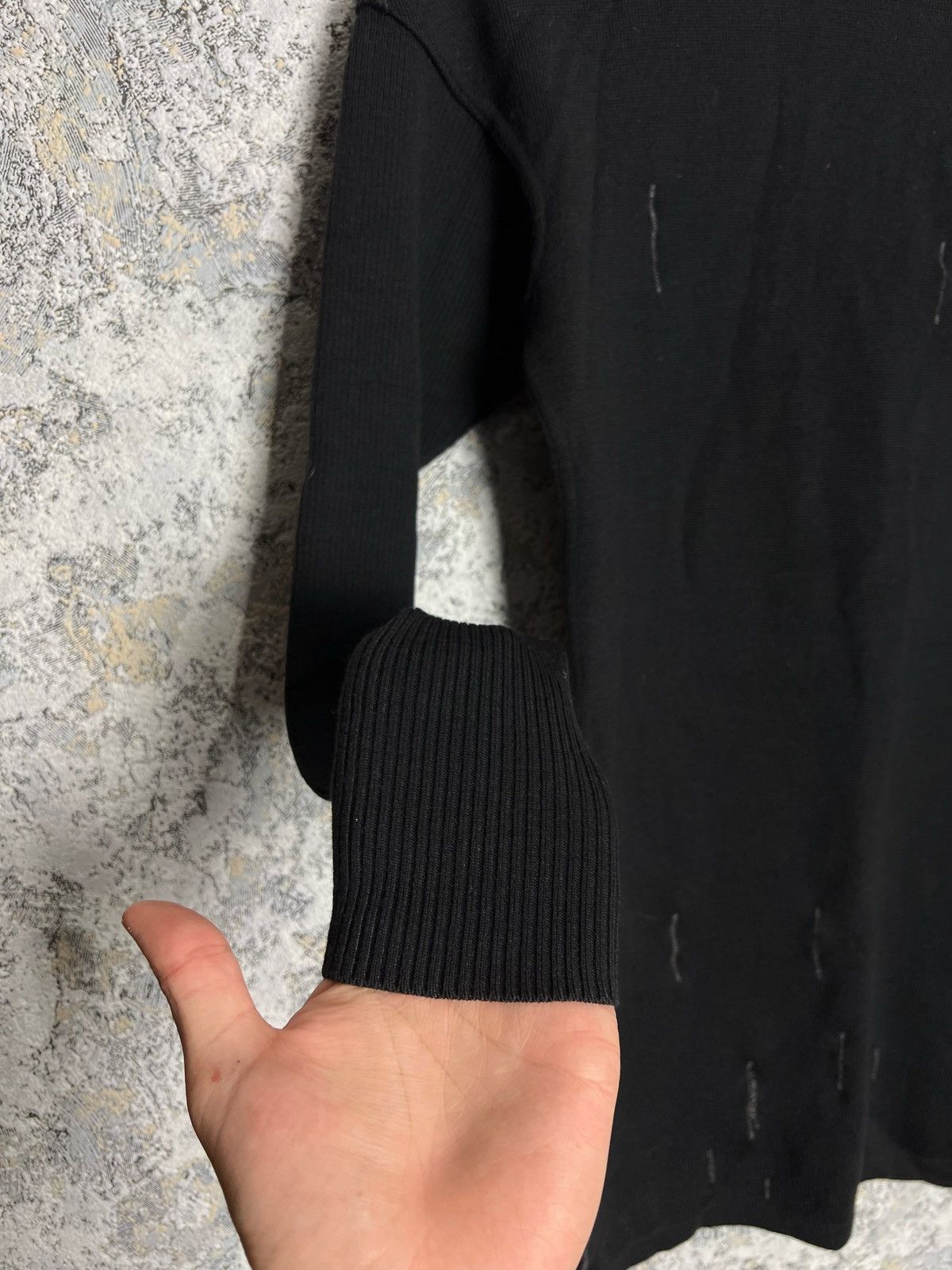 Alaia × Vintage ALAIA Azzedine RARE Vintage Wool Knitted Zip Long Sweater L Size L / US 10 / IT 46 - 6 Thumbnail