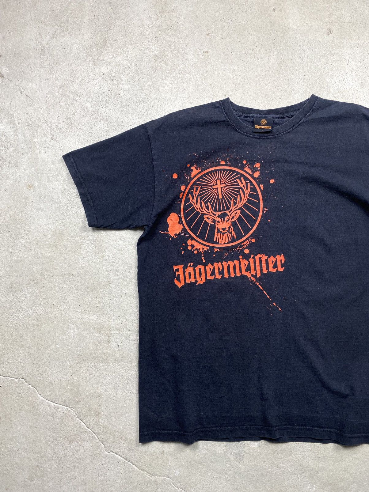 Japanese Brand Vintage 2000s Jagermeister Alcohol T Shirt Y2K Hype Size US L / EU 52-54 / 3 - 2 Thumbnail