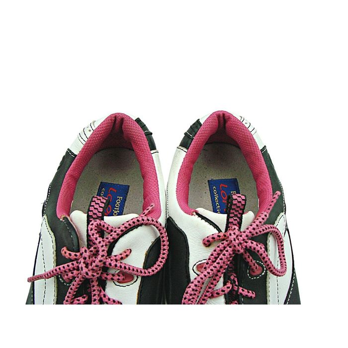 Footjoy FootJoy LoPro Collection Womens Pink White Black Lace Up Gol