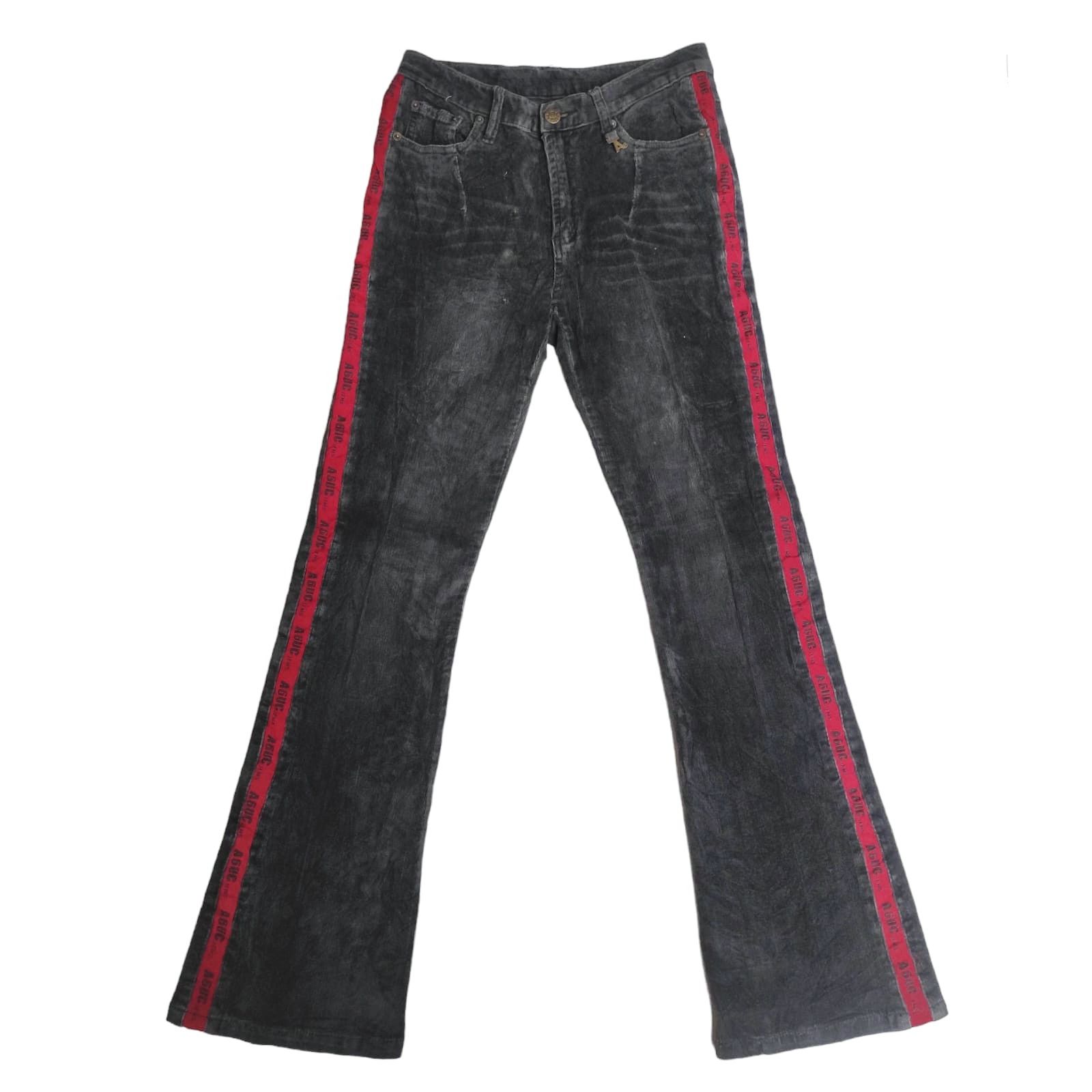 Hysterics corduroy frare pants