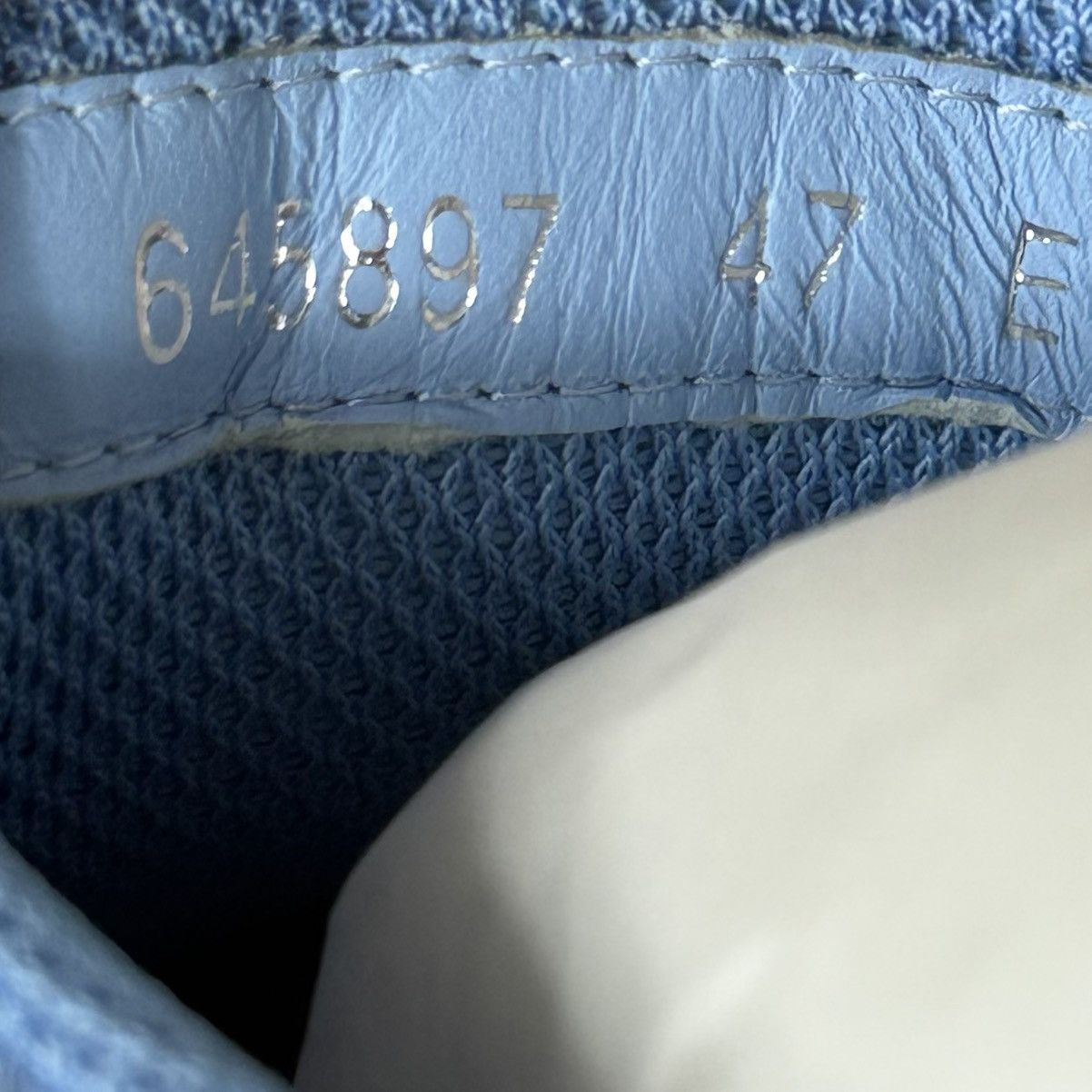 Alexander McQueen Alexander McQueen Oversized Sneaker Suede Powder Blue Size US 14 / EU 47 - 7 Thumbnail