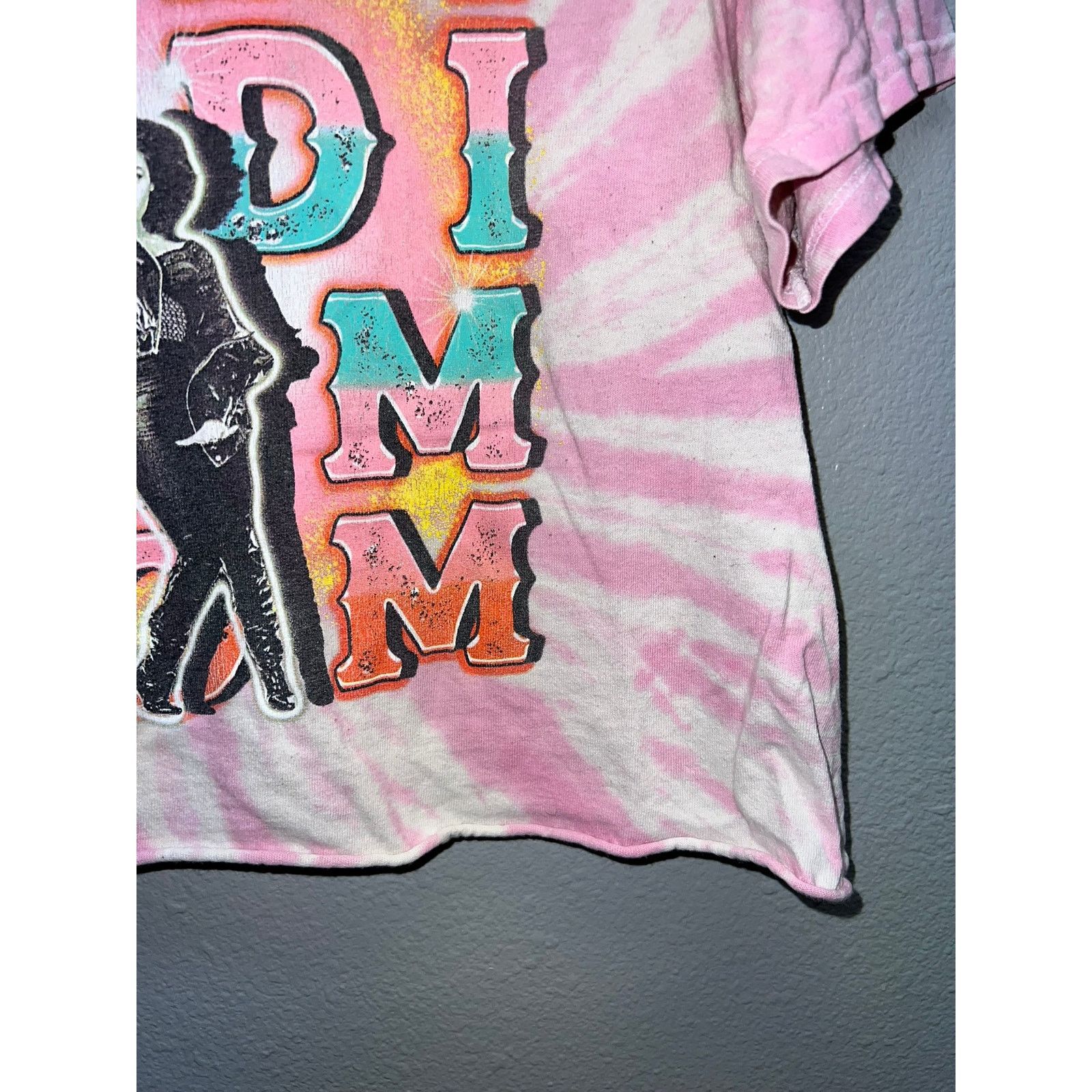 Vintage Womens Selena Crop Top Shirt Bidi Bom Music Tour Pink Tee M Size M / US 6-8 / IT 42-44 - 5 Thumbnail