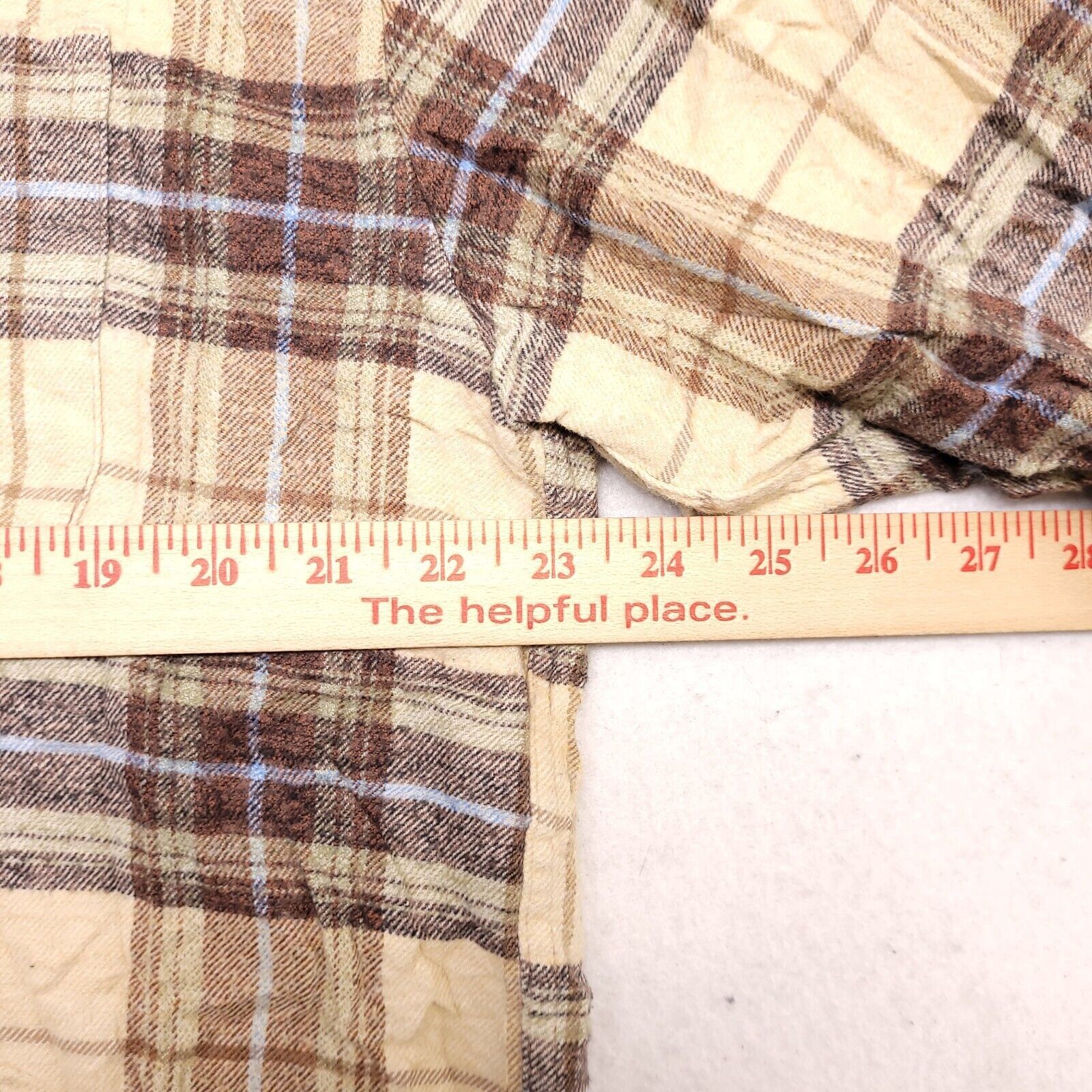Consensus Sportswear Consesus Tartan Flannel Shirt Men Size Extra Large XL Yellow Size US XL / EU 56 / 4 - 9 Thumbnail