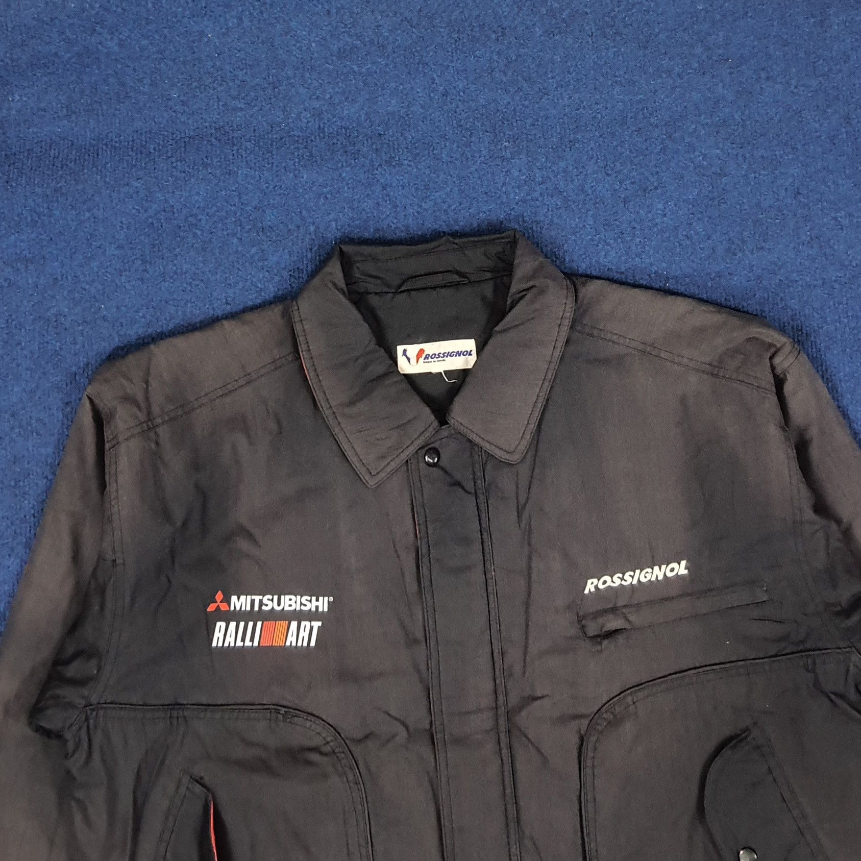 Other Vintage Ralli Art Mitsubishi Japan Motorsports Jacket C237N5 Size US L / EU 52-54 / 3 - 4 Thumbnail