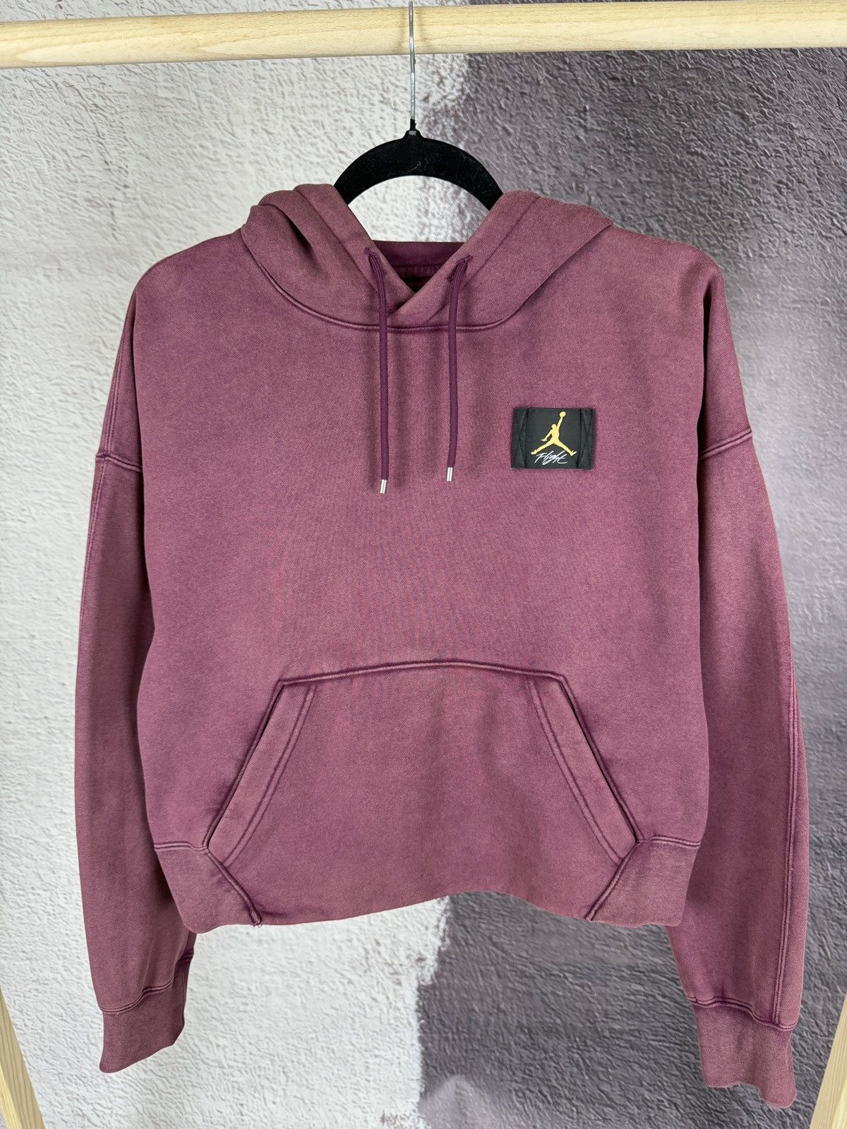 Jordan Brand Air Jordan Flight Bordo Fleece loose fit pullover purple Size S / US 4 / IT 40 - 2 Thumbnail