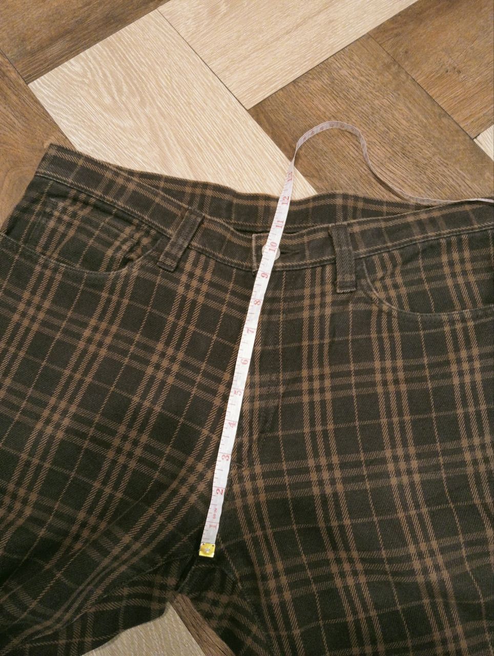 Burberry VINTAGE BURBERRY BLUE LABEL NOVA CHECK JEANS Size US 34 / EU 50 - 15 Thumbnail